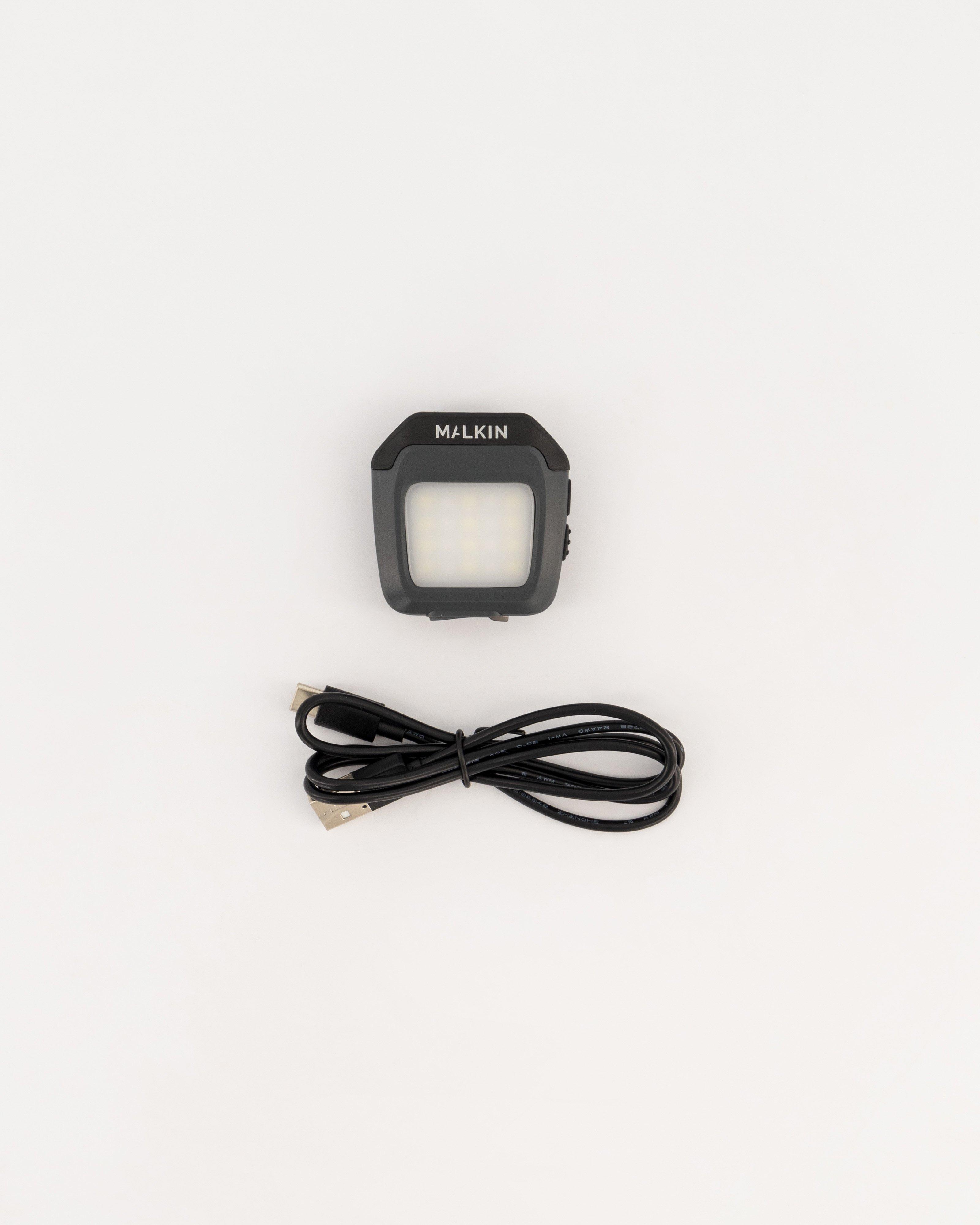 Malkin 200 Lumen R-Charge Caplight -  Black