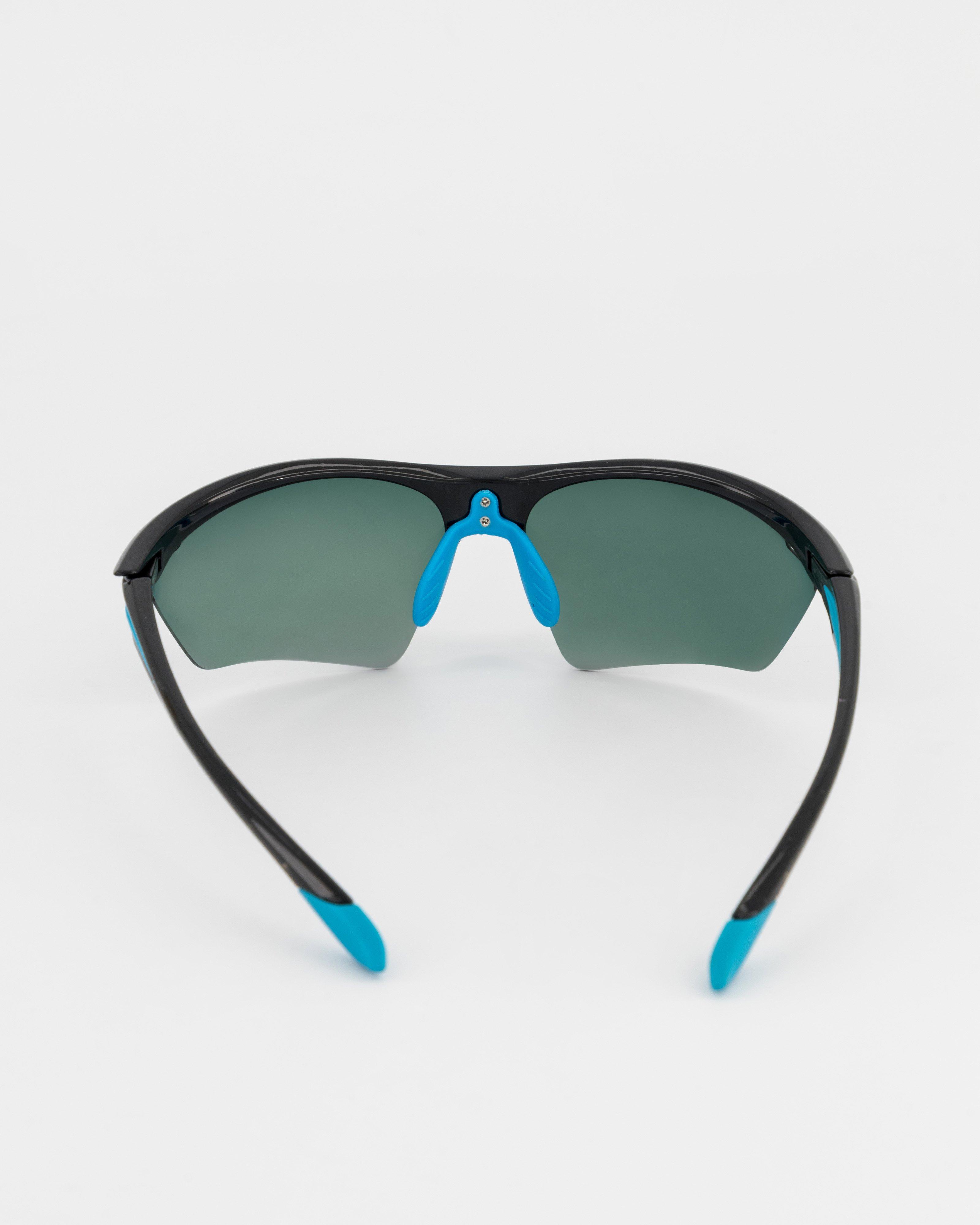 K-Way Half-Rim Lunge Sunglasses -  Blue