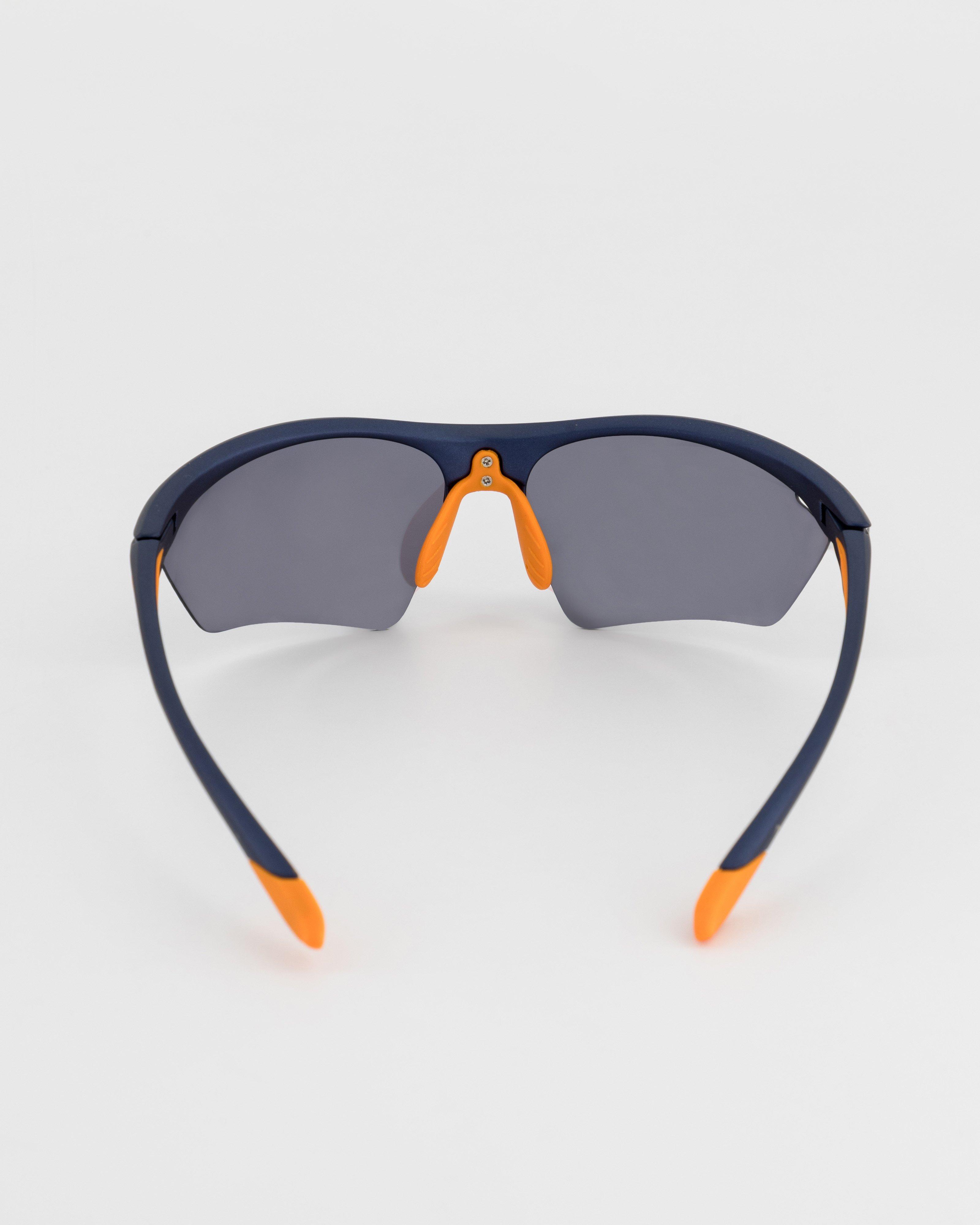 K-Way Half-Rim Lunge Sunglasses -  Navy