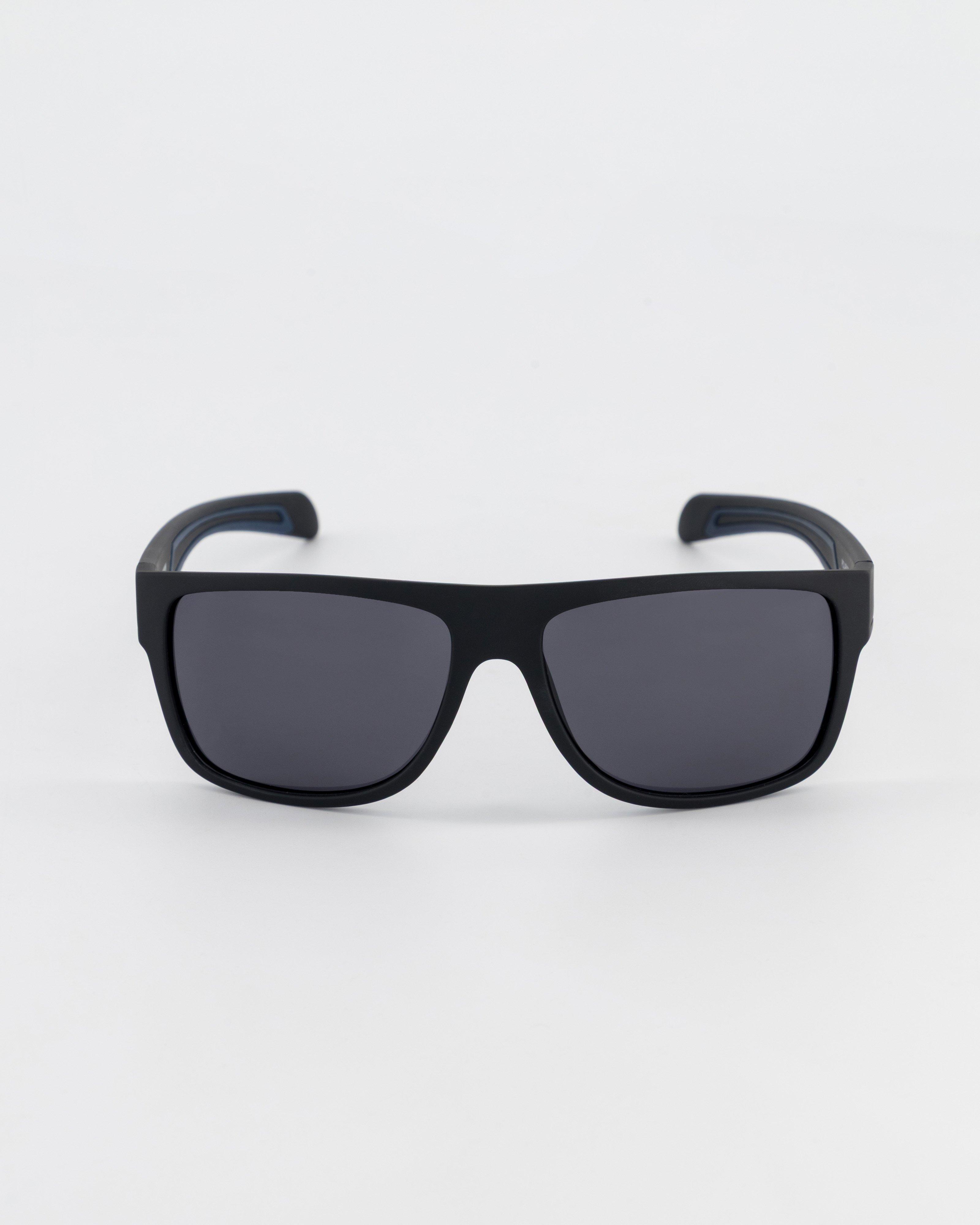 K-Way Wide Oval Sunglasses -  Black