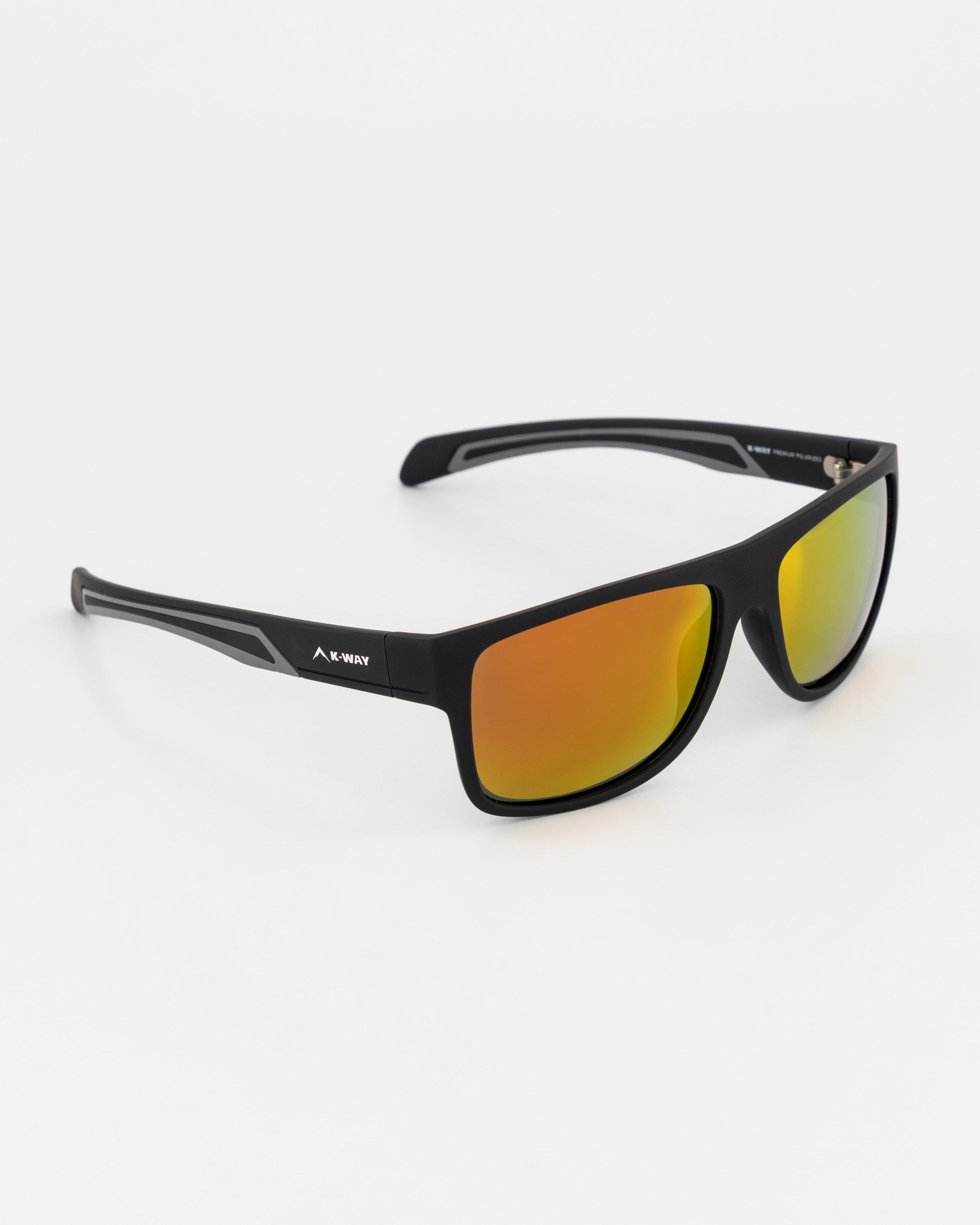 K-Way Wide Oval Sunglasses -  Grey