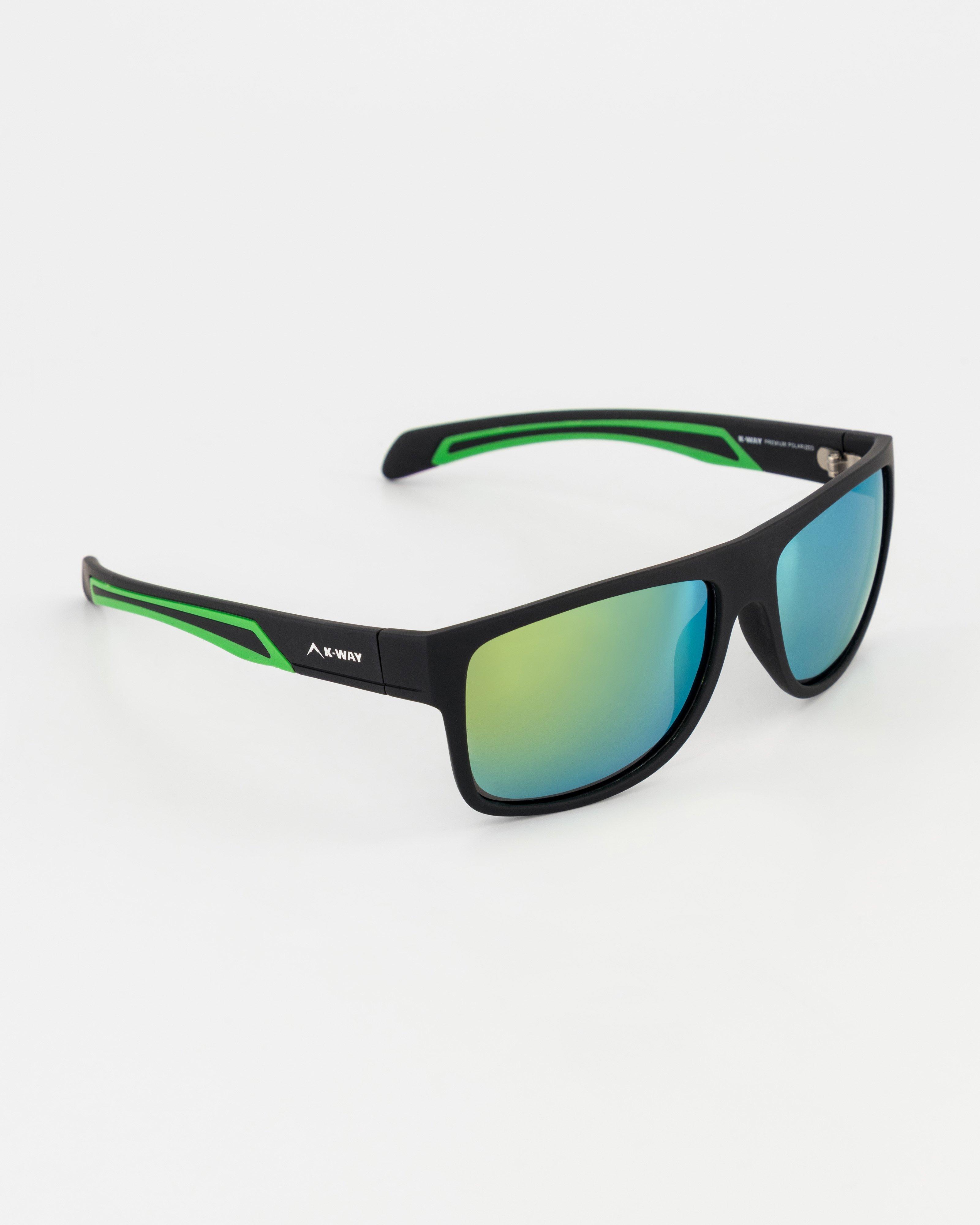 K-Way Wide Oval Sunglasses -  Lime