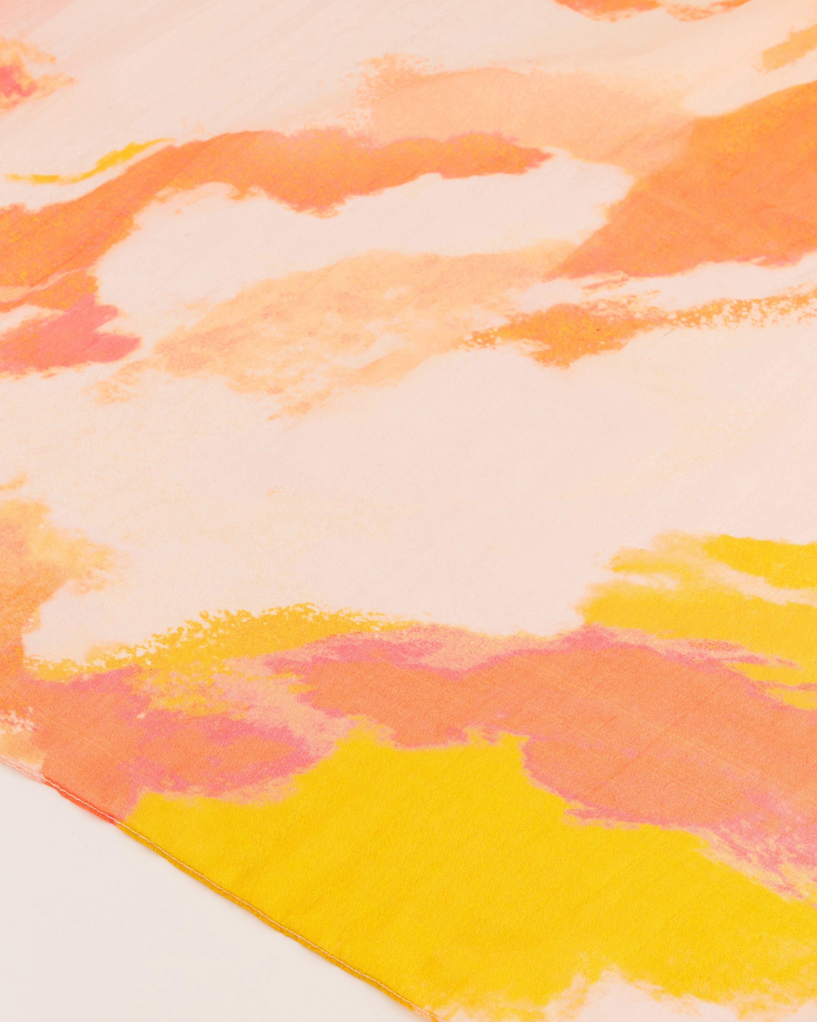 Erinn Silk Scarf -  Pink