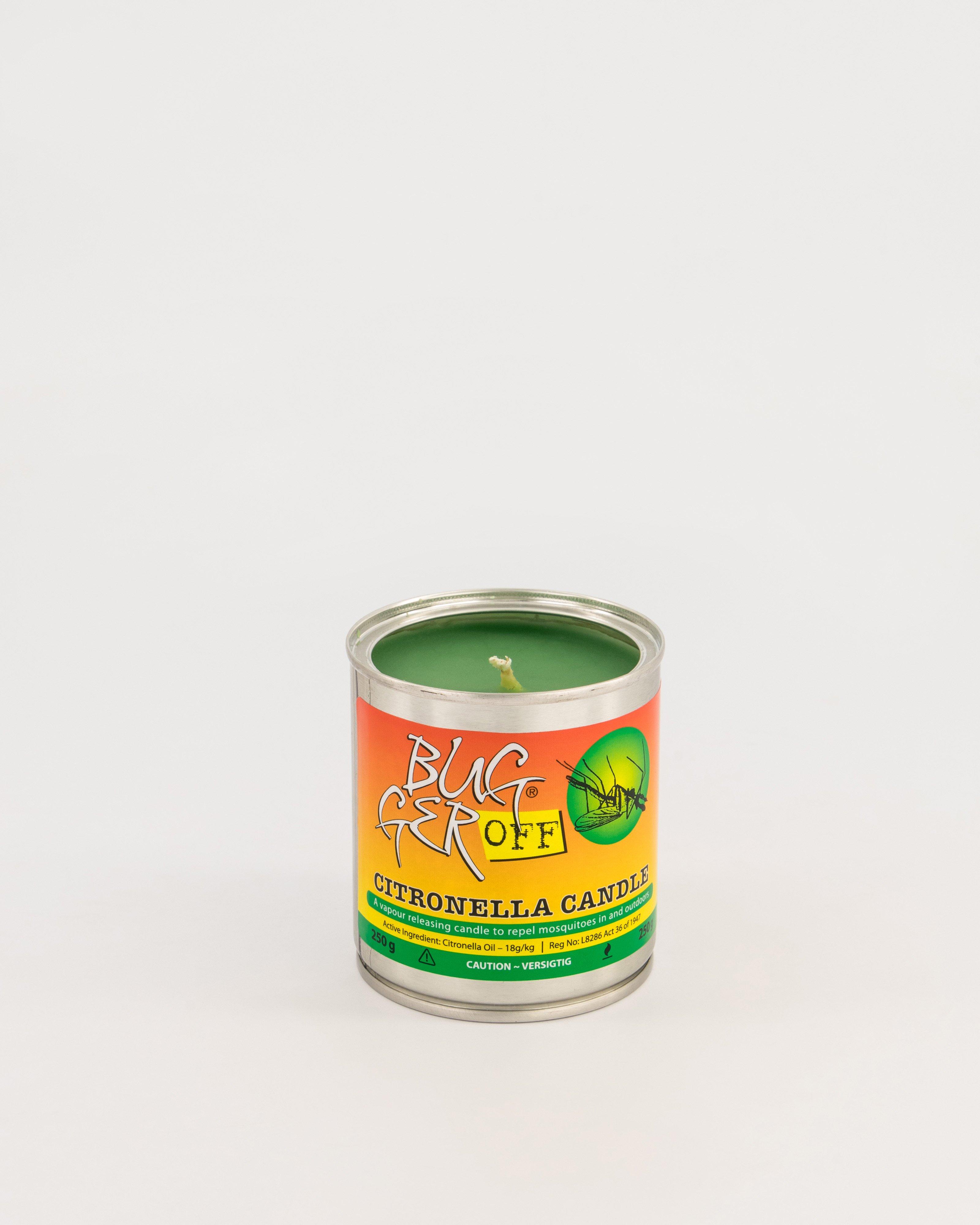 Bugger Off Mosquito Repellent Candle -  No Colour