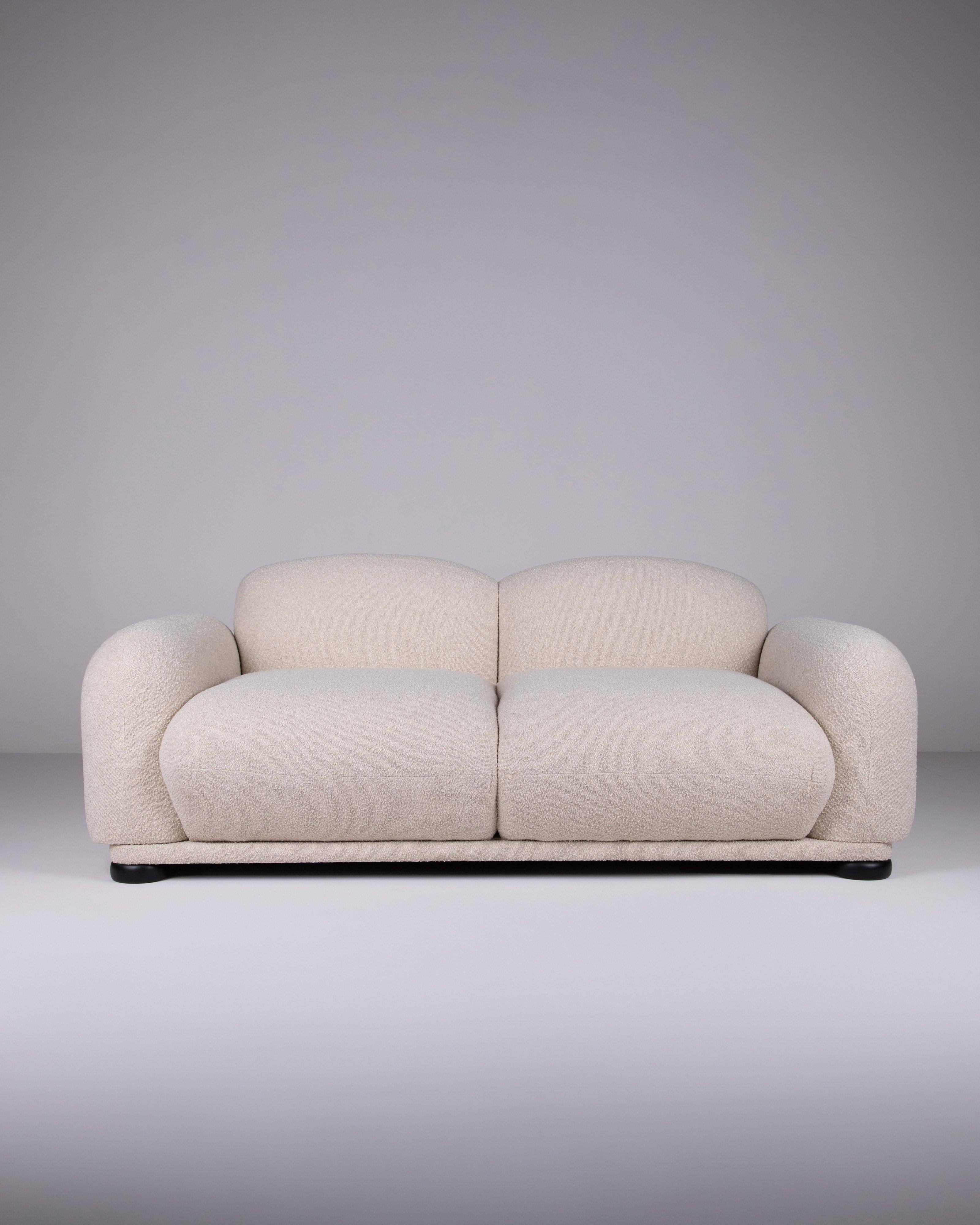 Bubble Boucle 2 Seater -  Stone