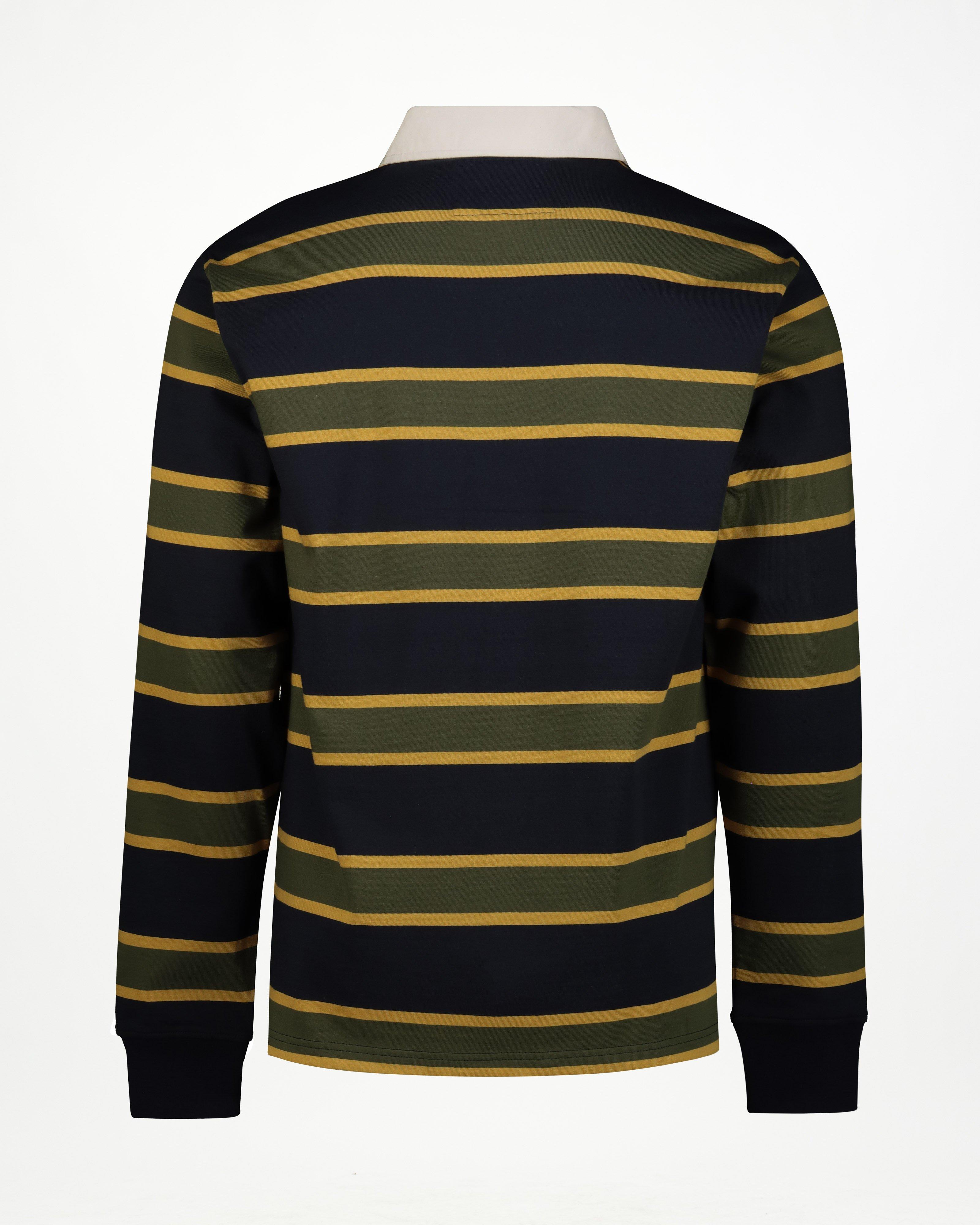 K-Way Elements Men’s Ox Rugby Jersey Top -  Olive