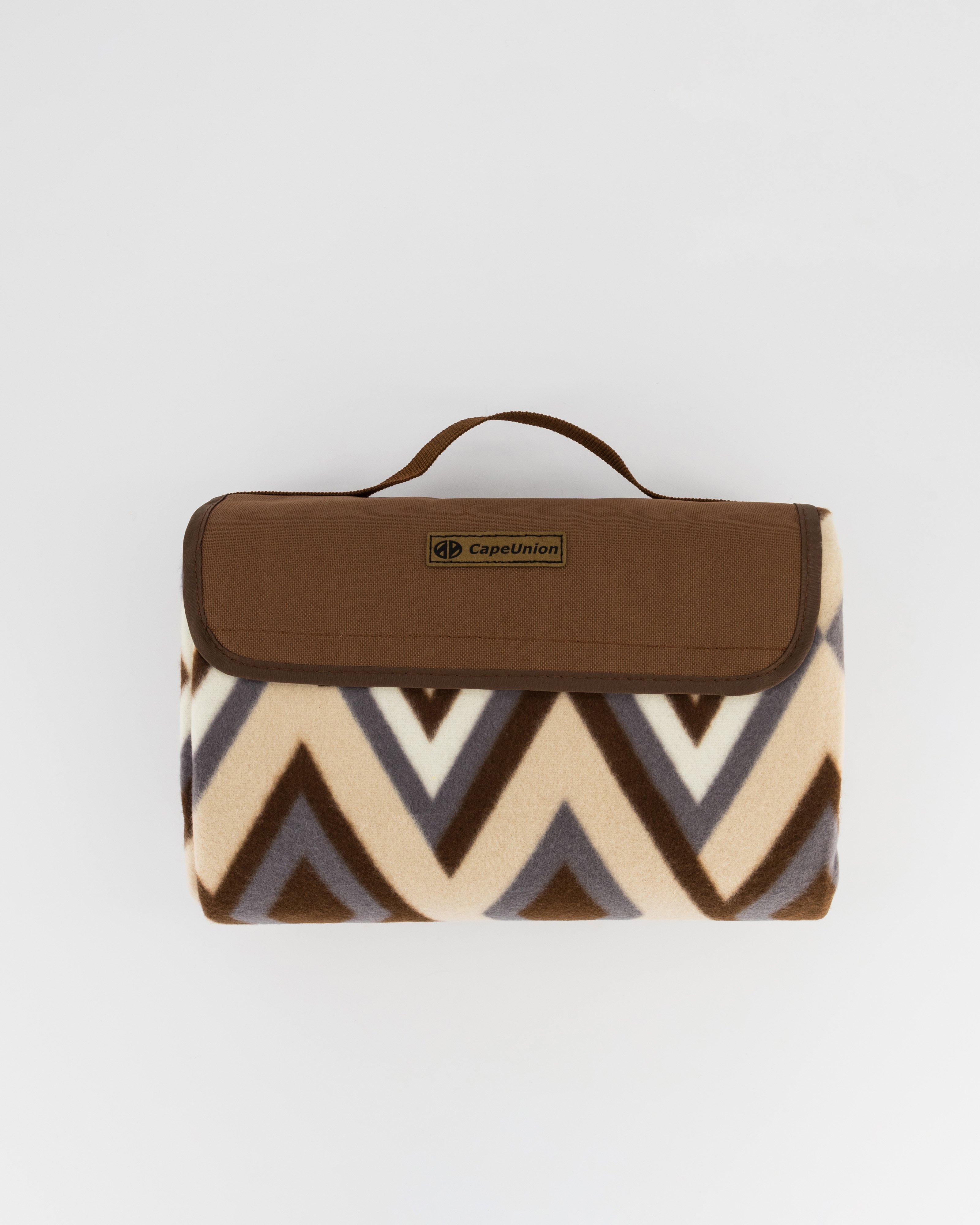 Cape Union Roll-Up Picnic Rug -  Brown