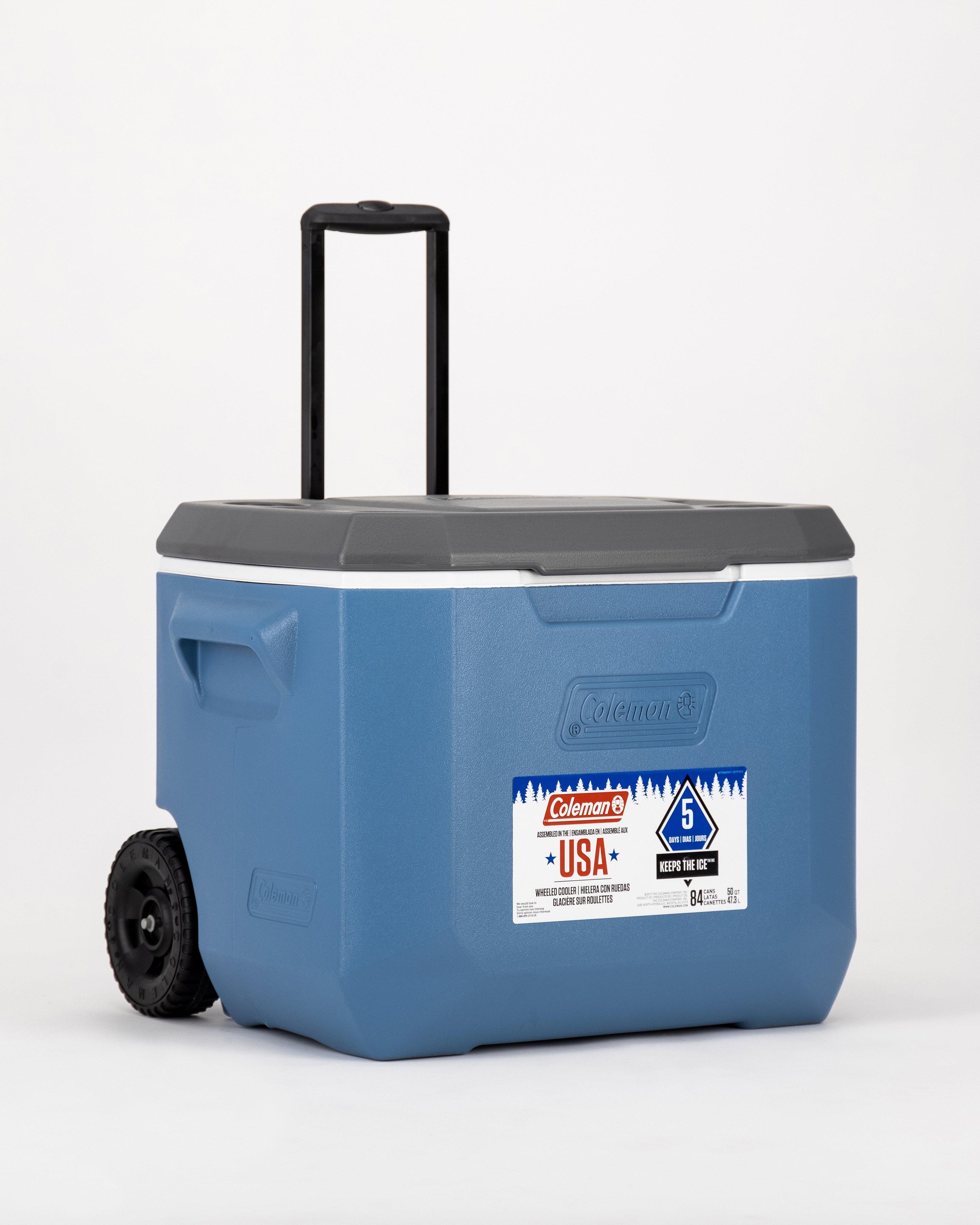 Coleman 47L Extreme Wheeled Cooler -  Blue