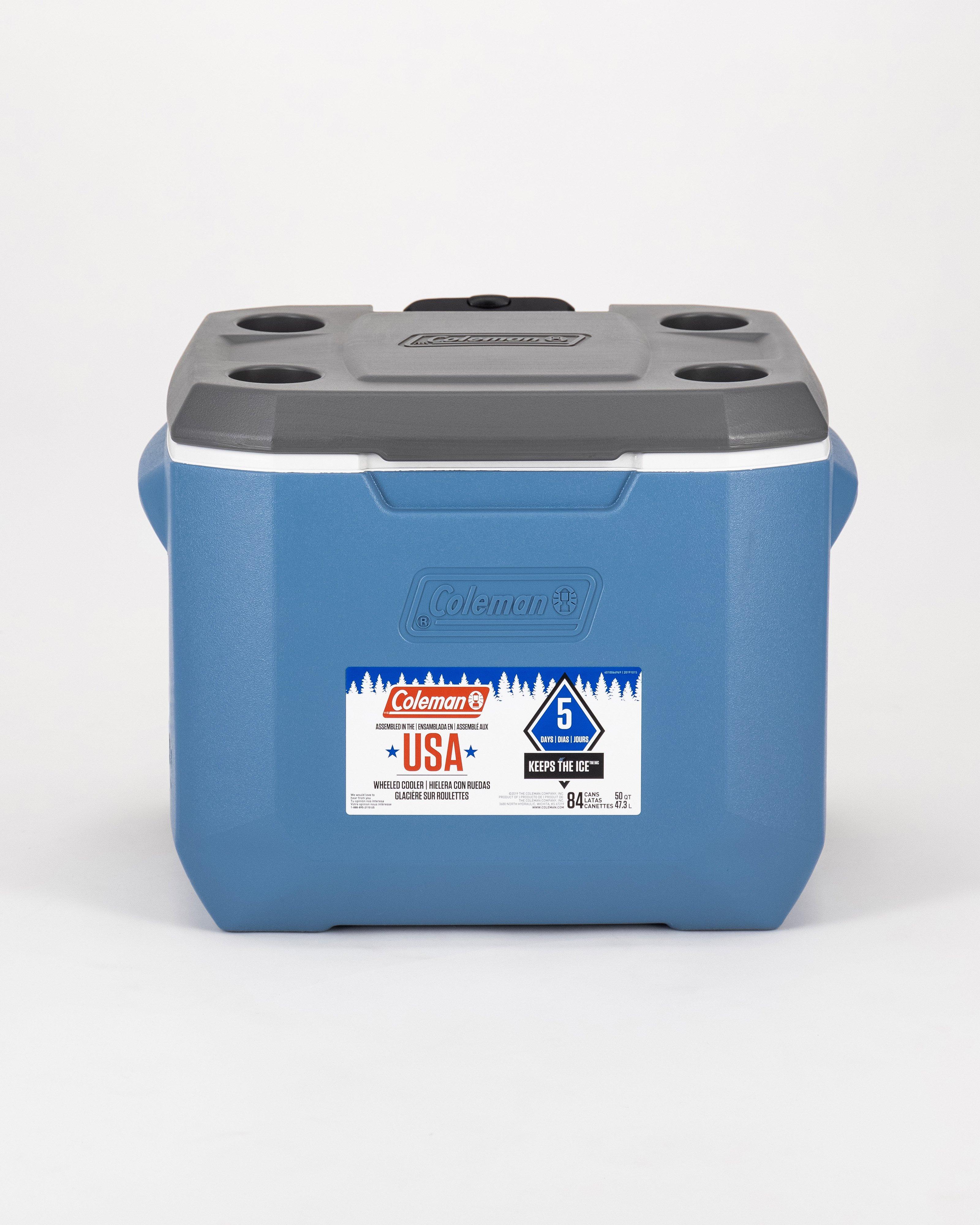 Coleman 47L Extreme Wheeled Cooler -  Blue