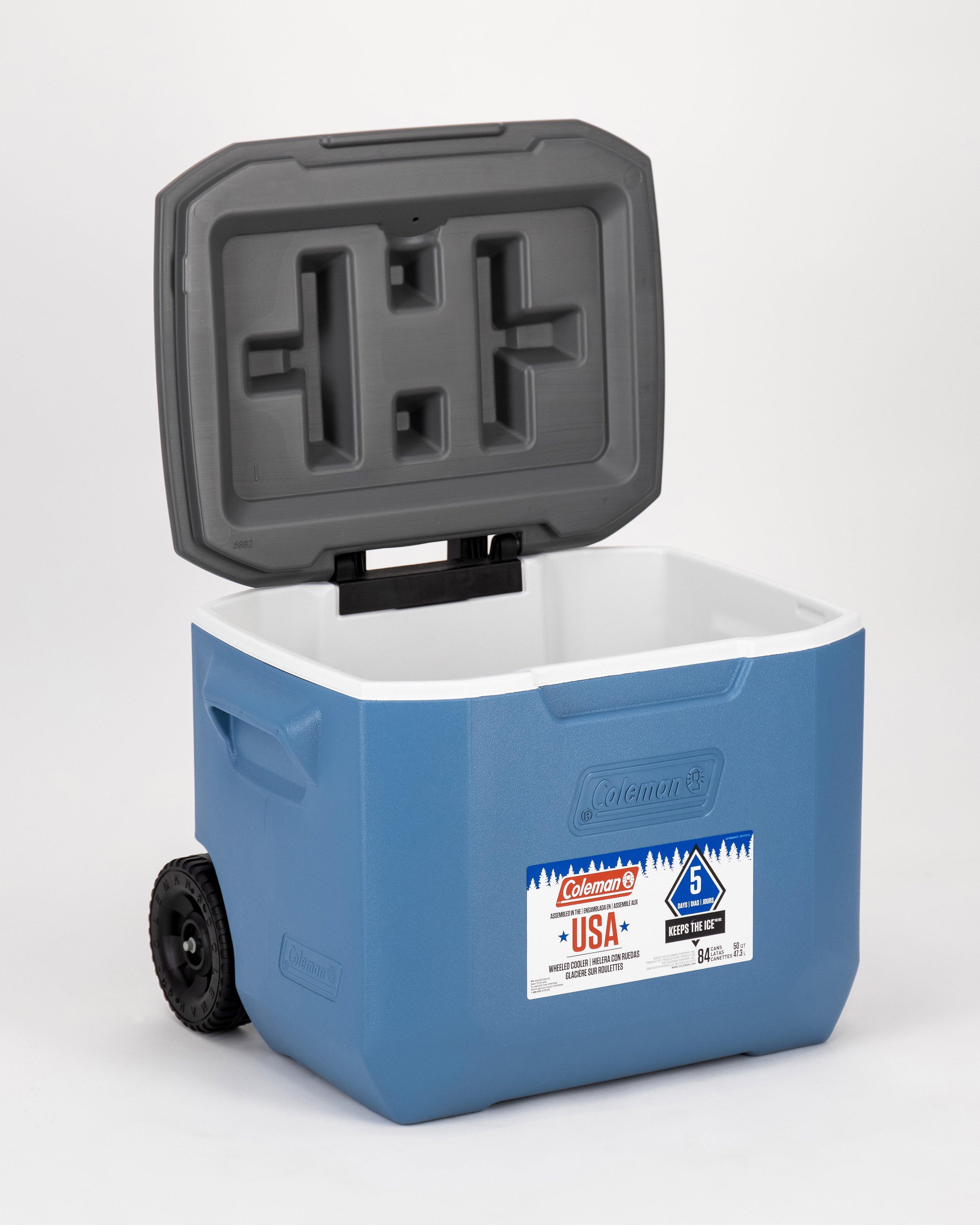 Coleman 47L Extreme Wheeled Cooler -  Blue