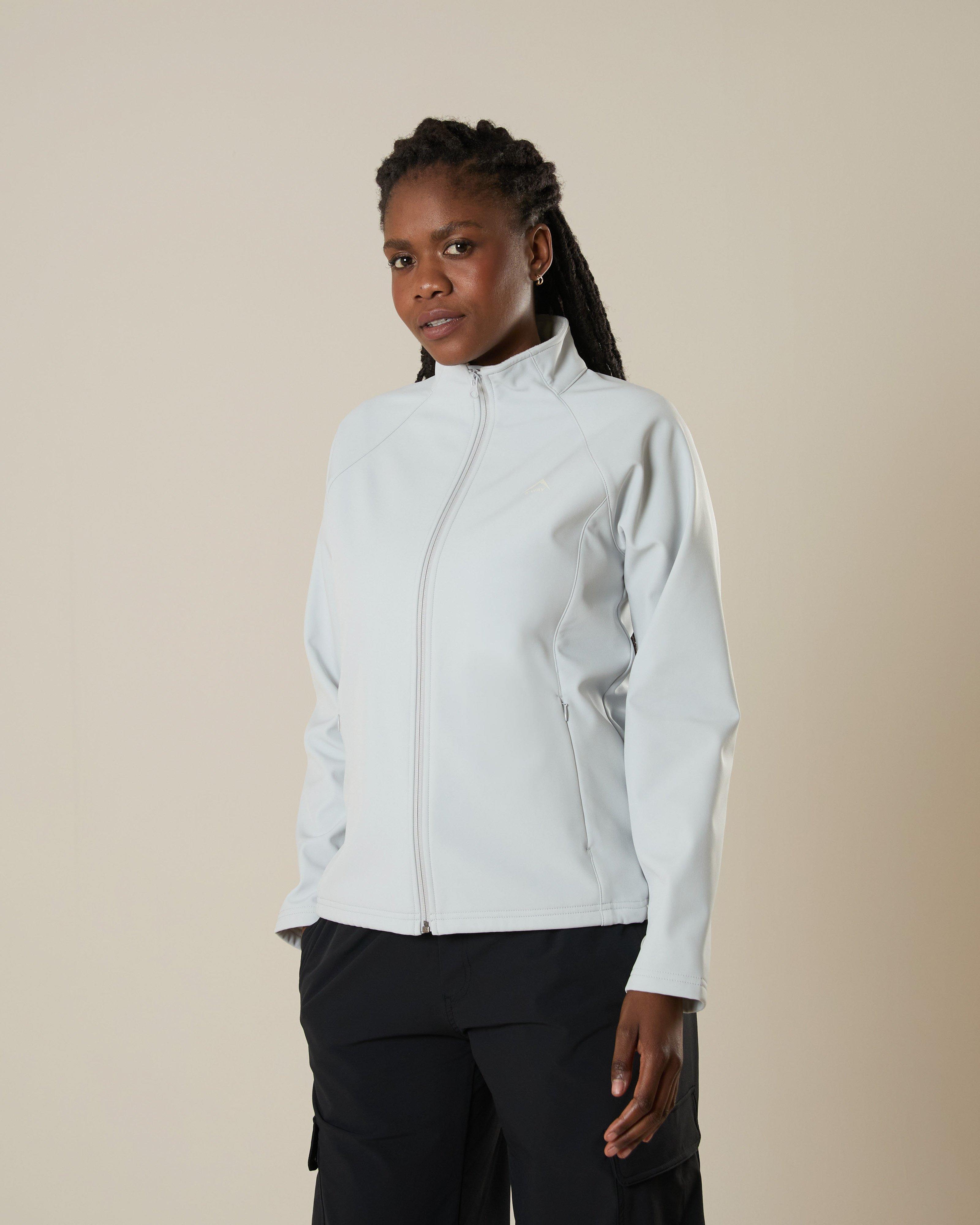 K-Way Women’s Zinnia ECO Softshell Jacket -  Silver