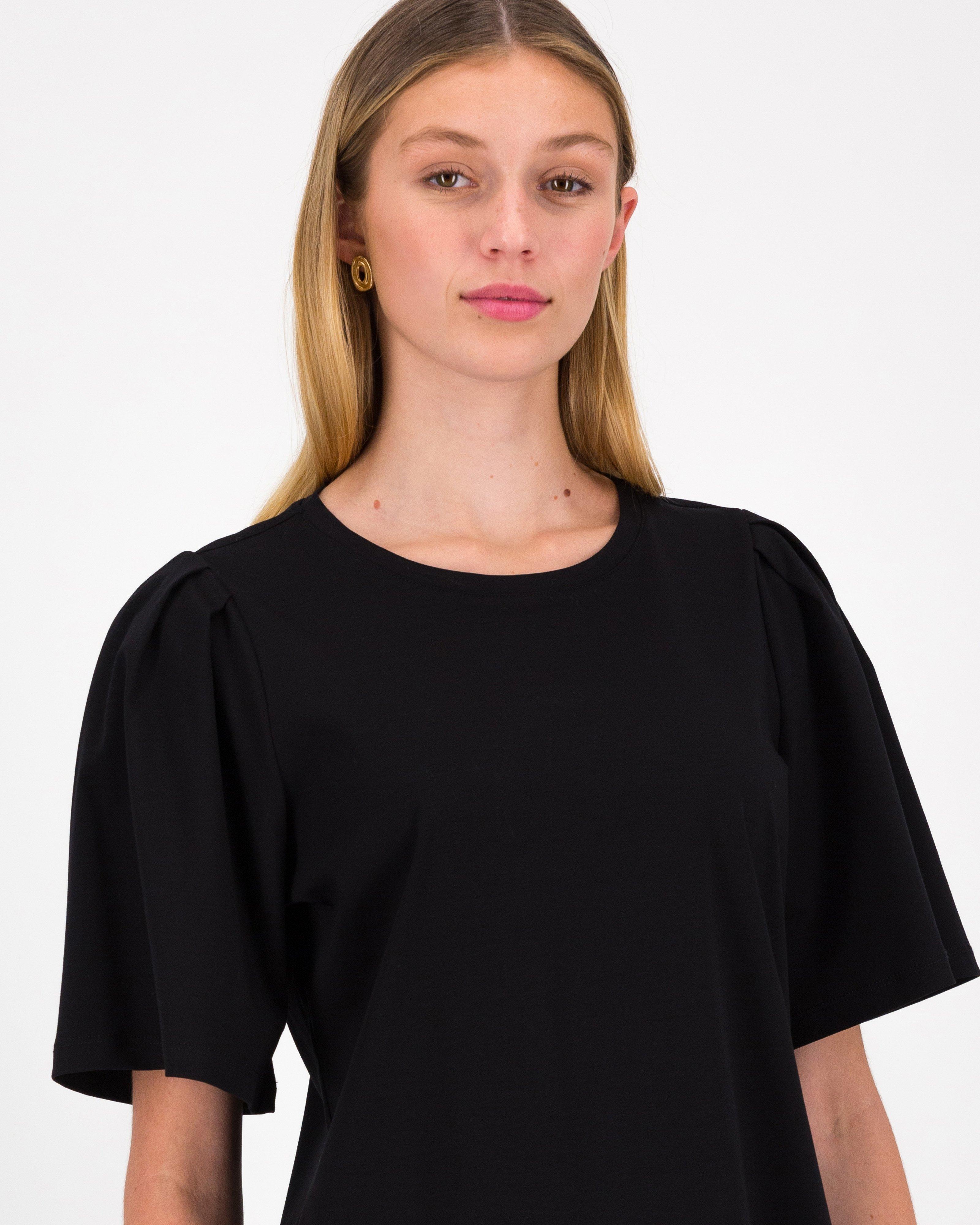 Blanca Knit Top -  Black