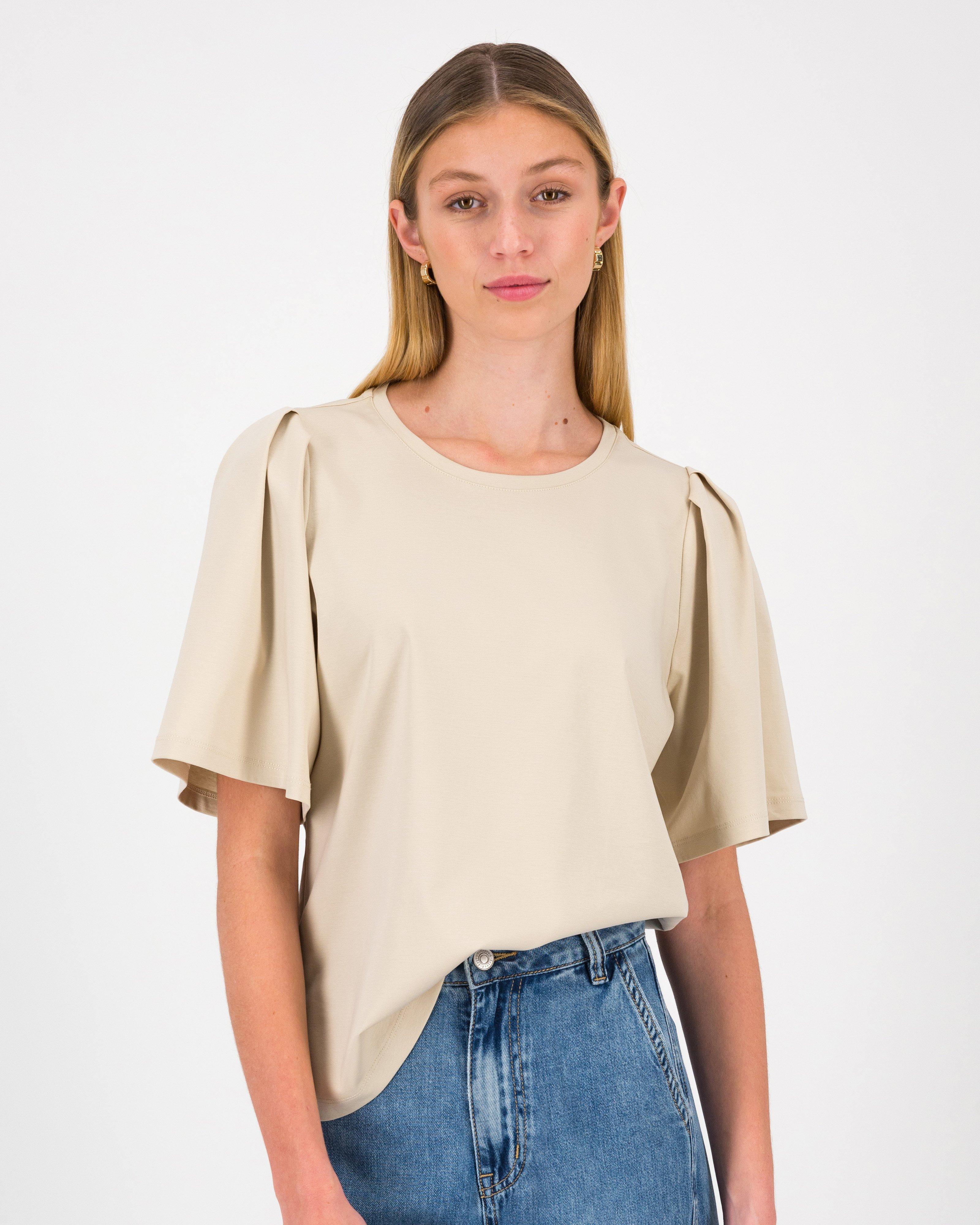 Blanca Knit Top -  Stone