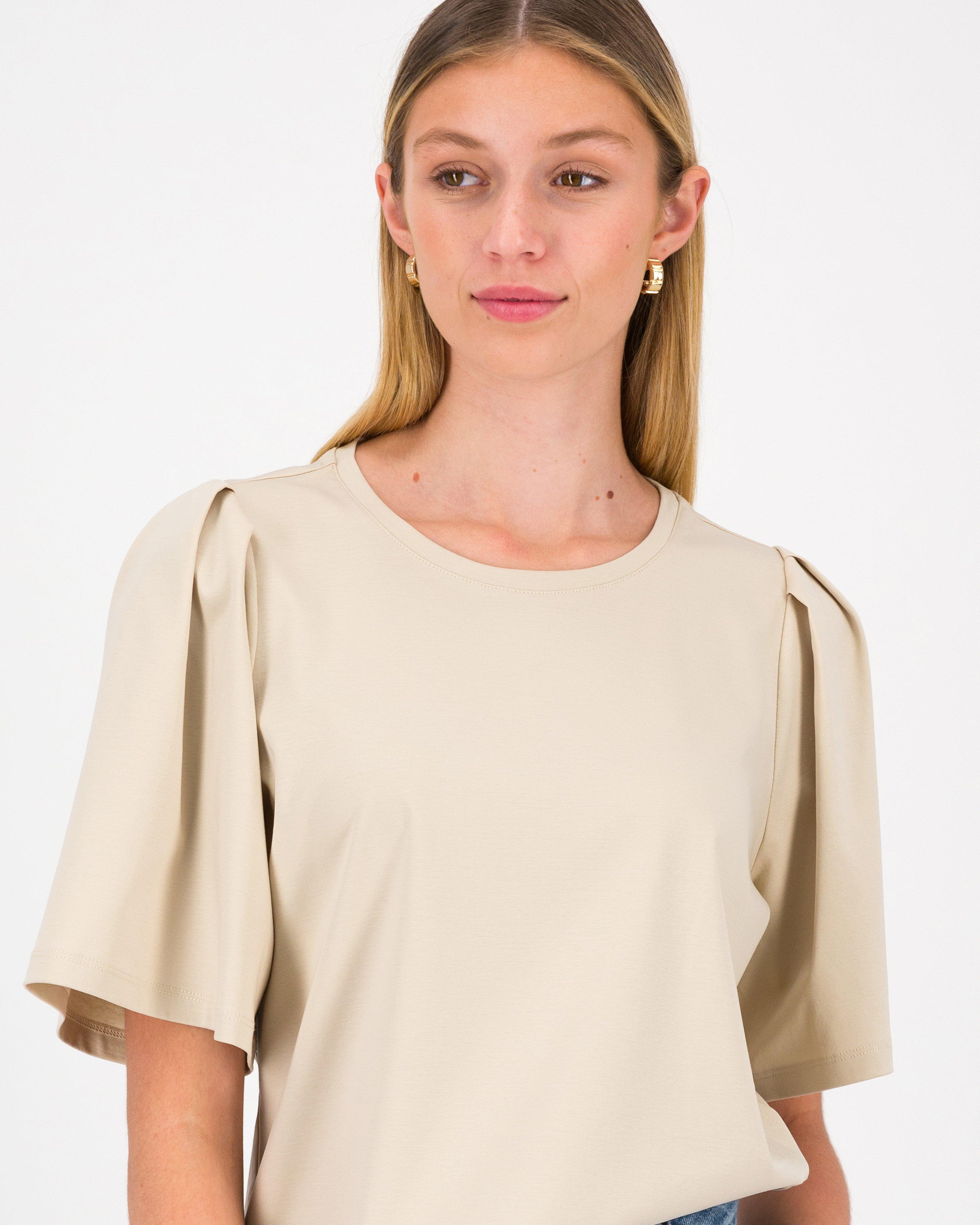 Blanca Knit Top -  Stone