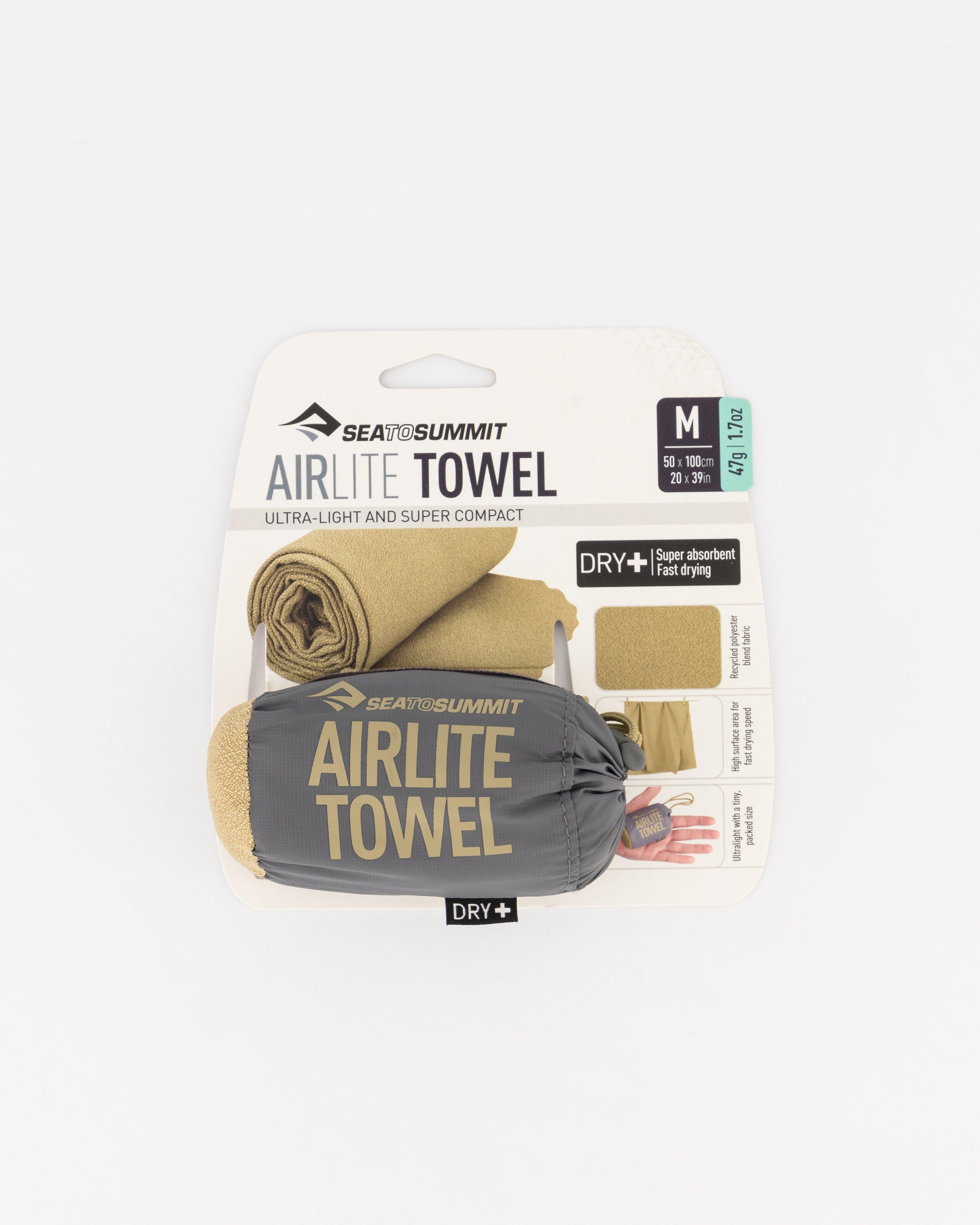 Sea to Summit Airlite  Medium Towel  -  Tan