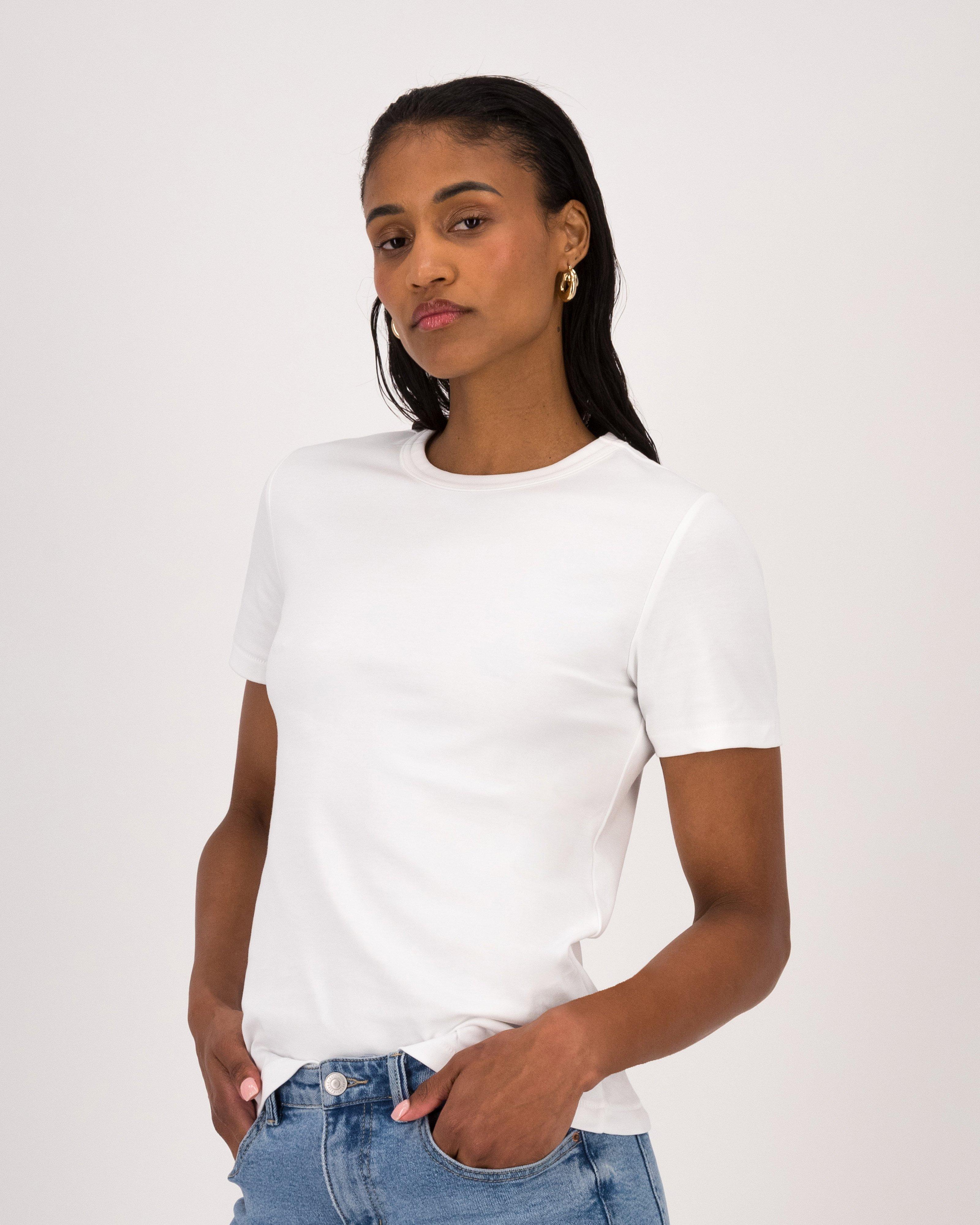 Lorato Slim Tee -  White
