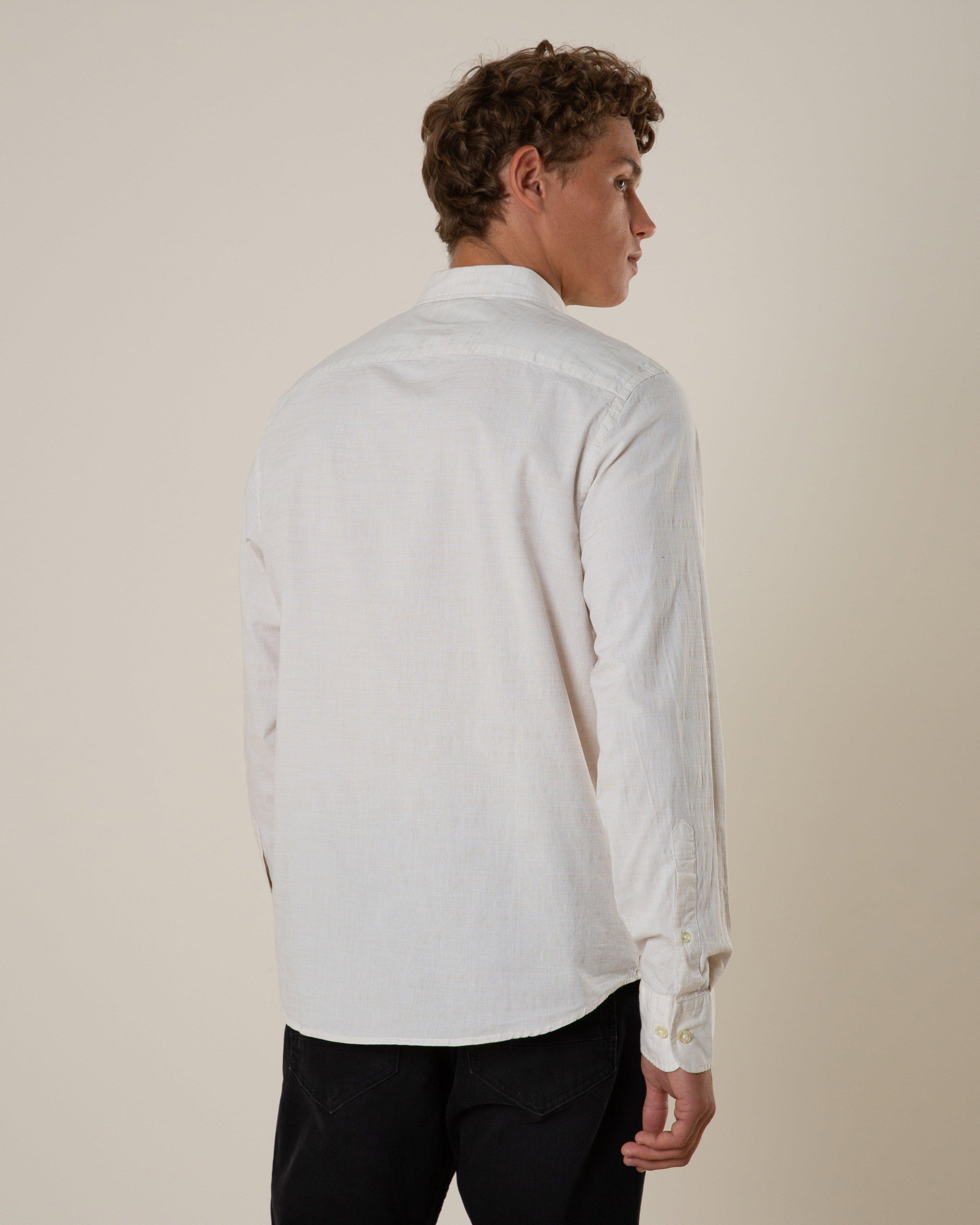 Old Khaki Men’s Tyler Textured Shirt -  Stone