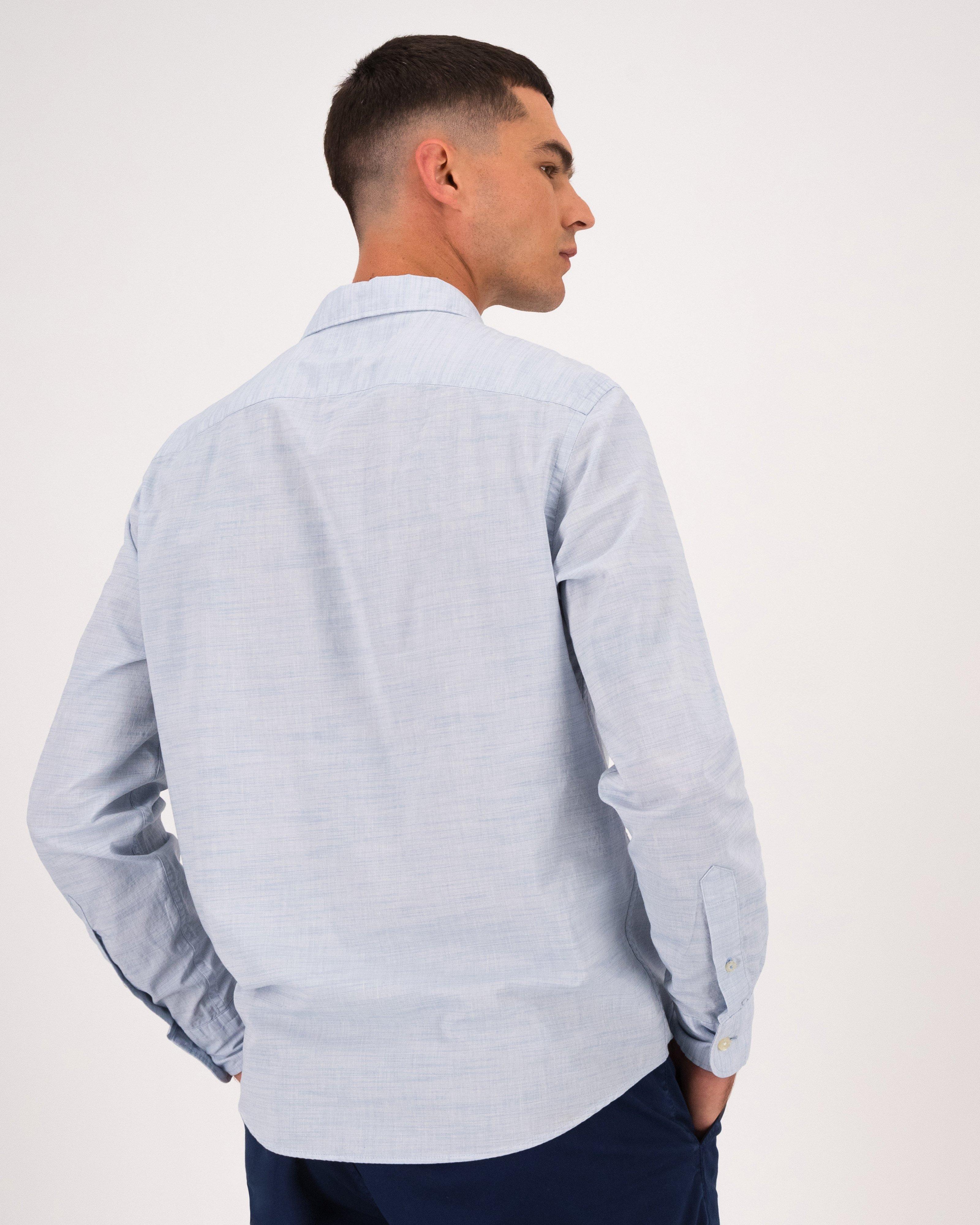 Old Khaki Men’s Tyler Textured Shirt -  Navy