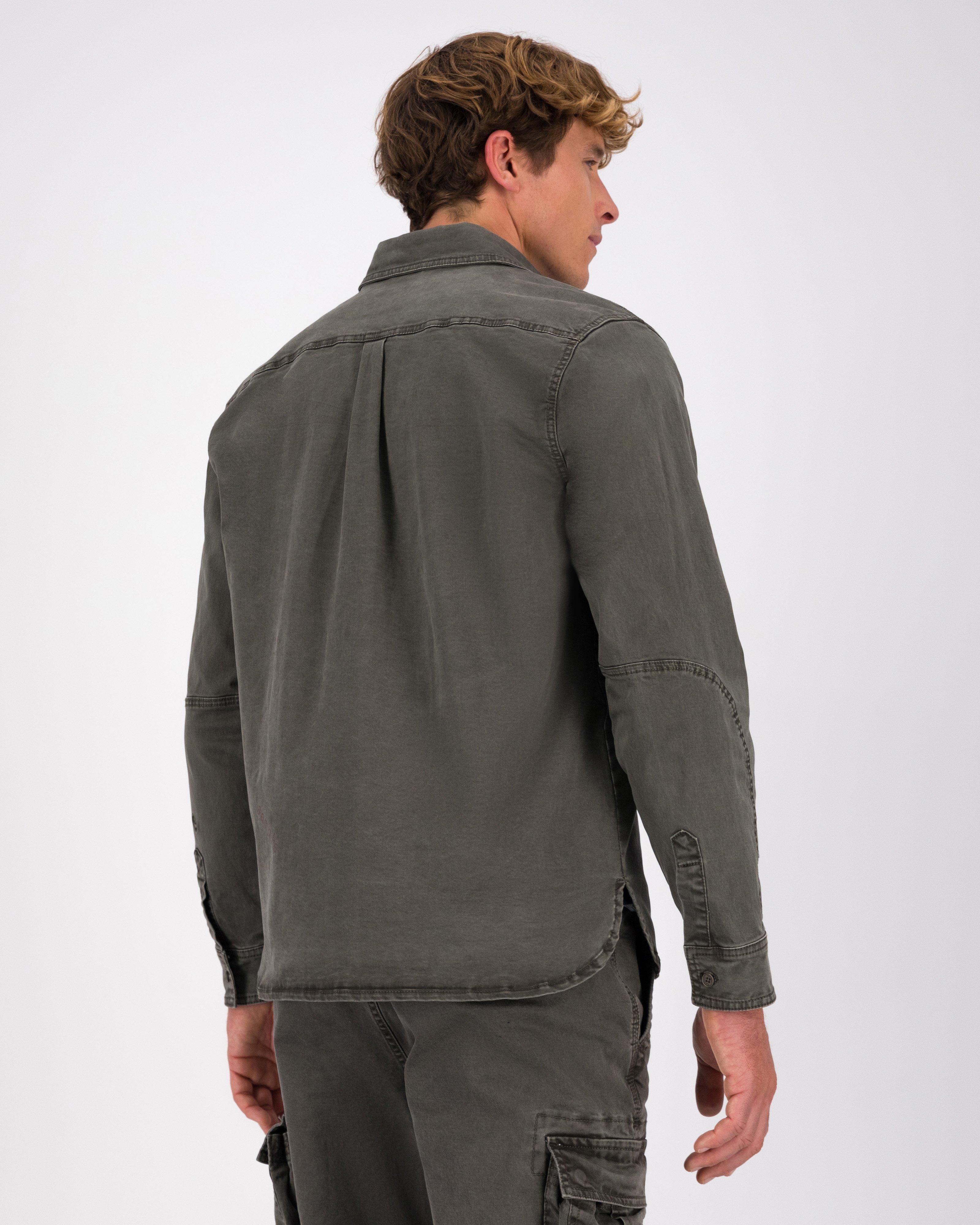 Old Khaki Men's Arian Shacket -  Green