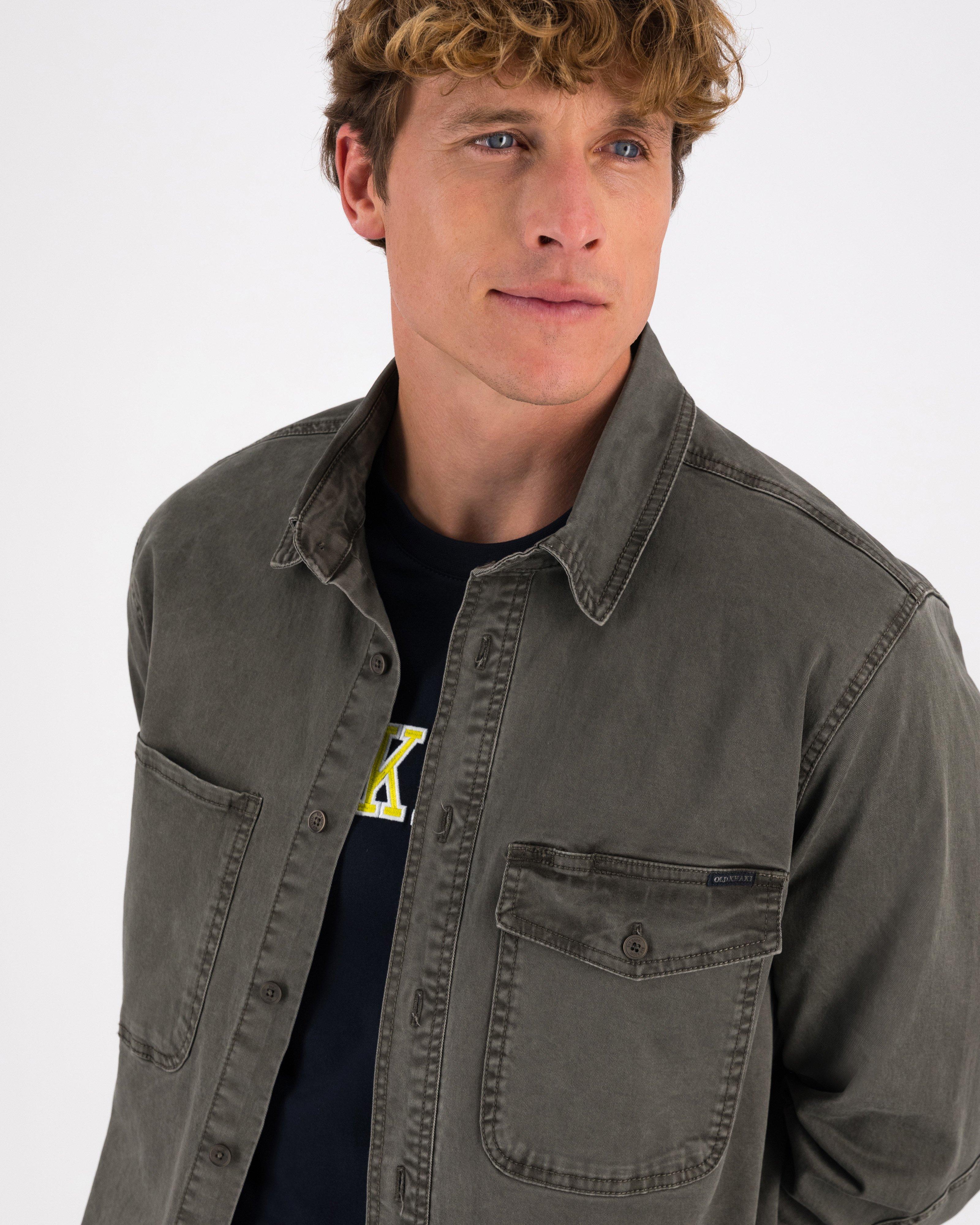 Old Khaki Men's Arian Shacket -  Green
