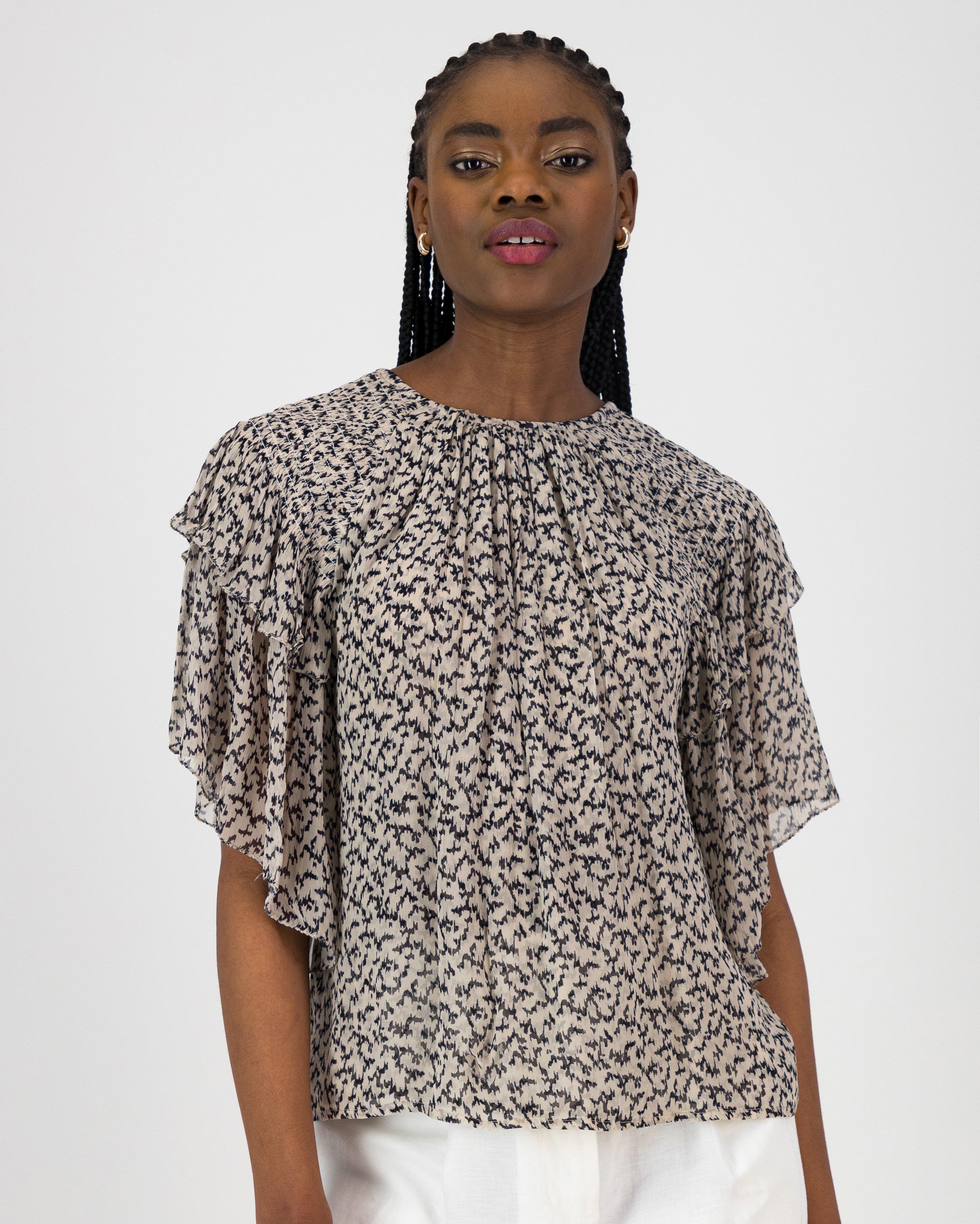 Ashlyn Soft Blouse -  Milk