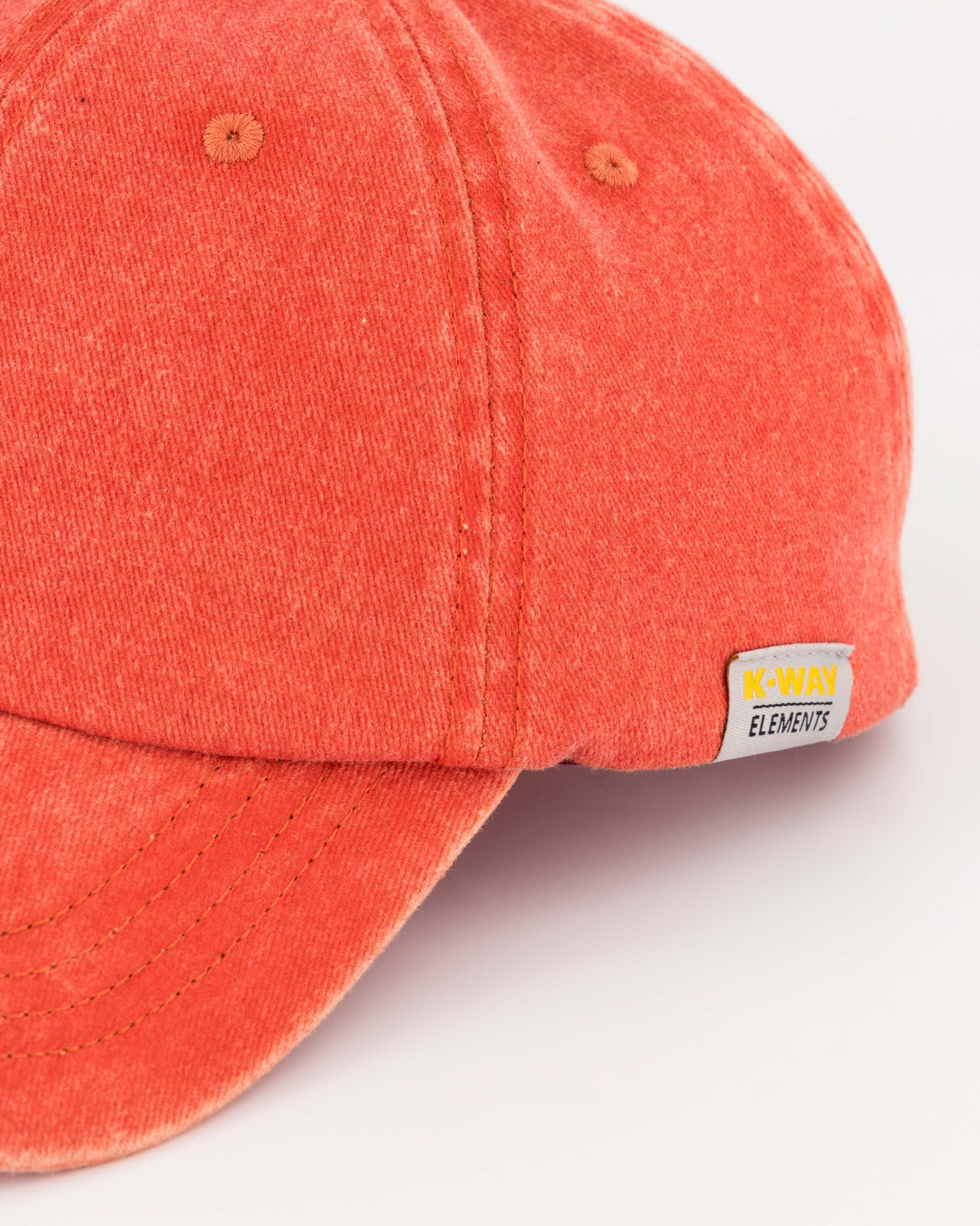K-Way Elements Men’s Workwear Peak Cap -  Rust