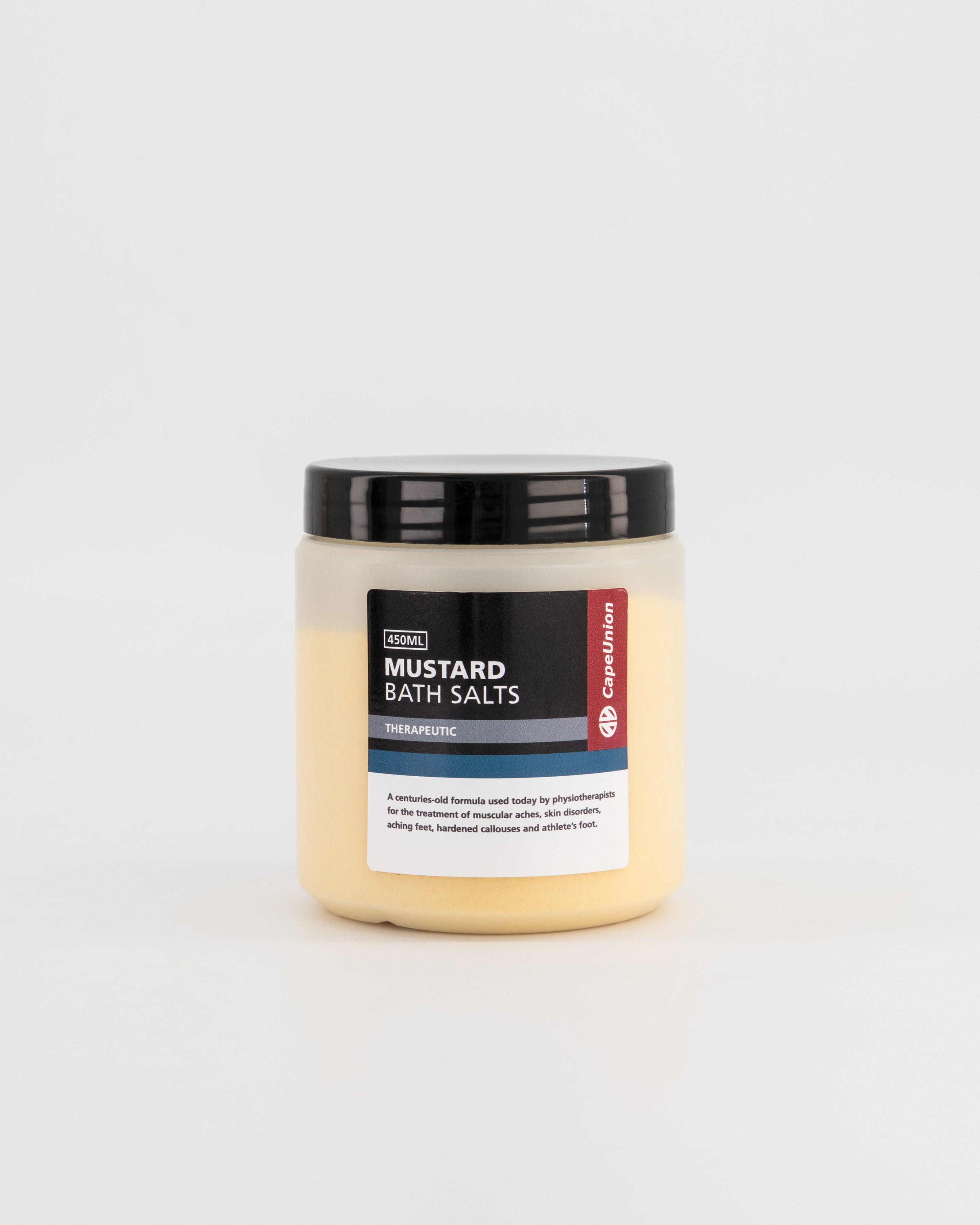 Cape Union 450g Mustard Bath Salts -  Yellow