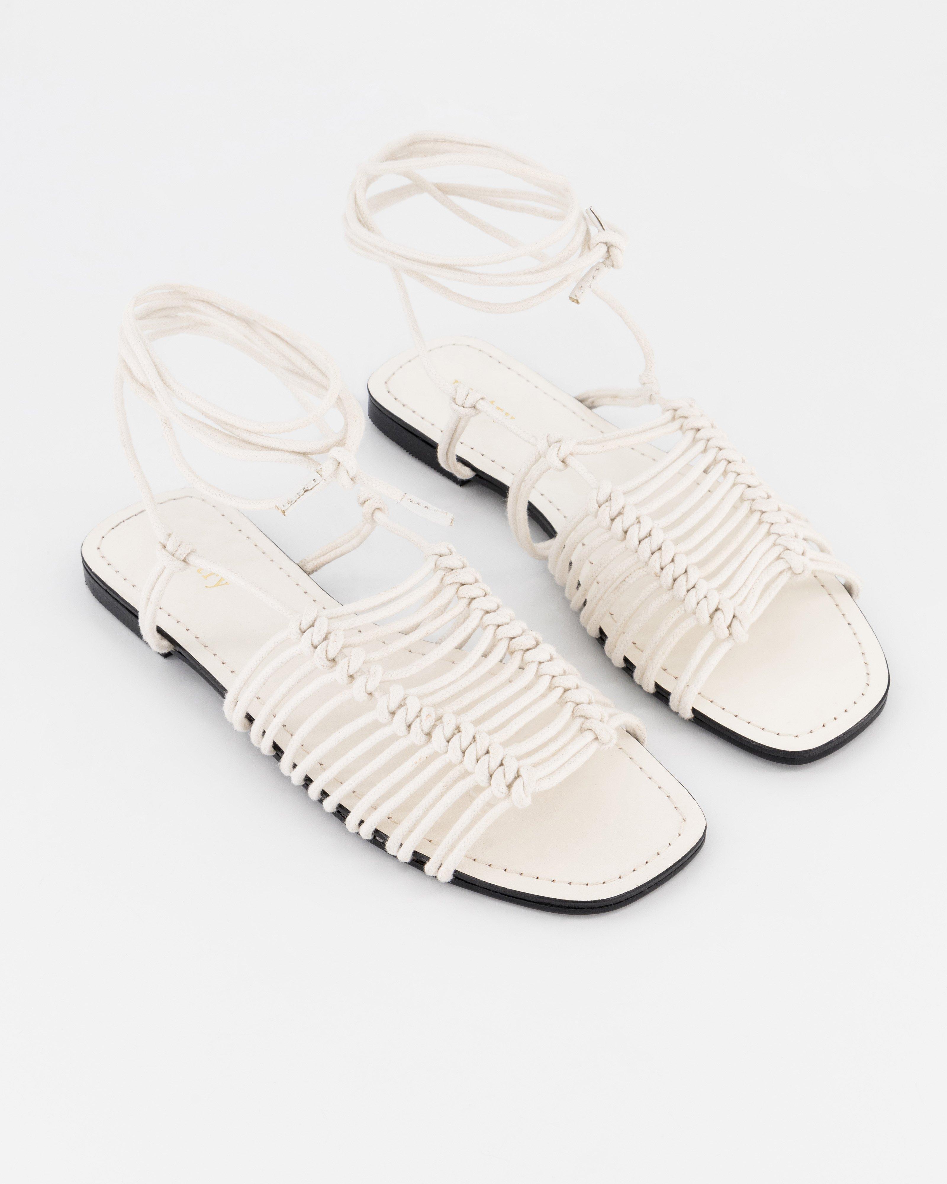 Harlyn Strappy Sandal -  Milk