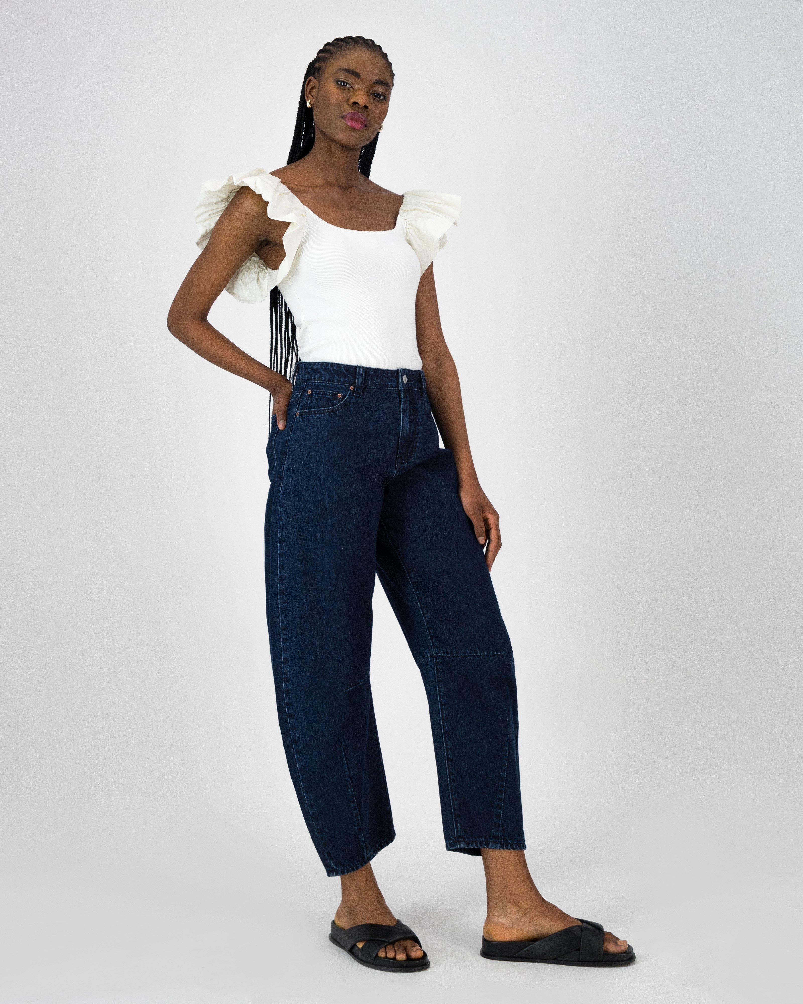 Clio Horseshoe Denim -  Mid Blue
