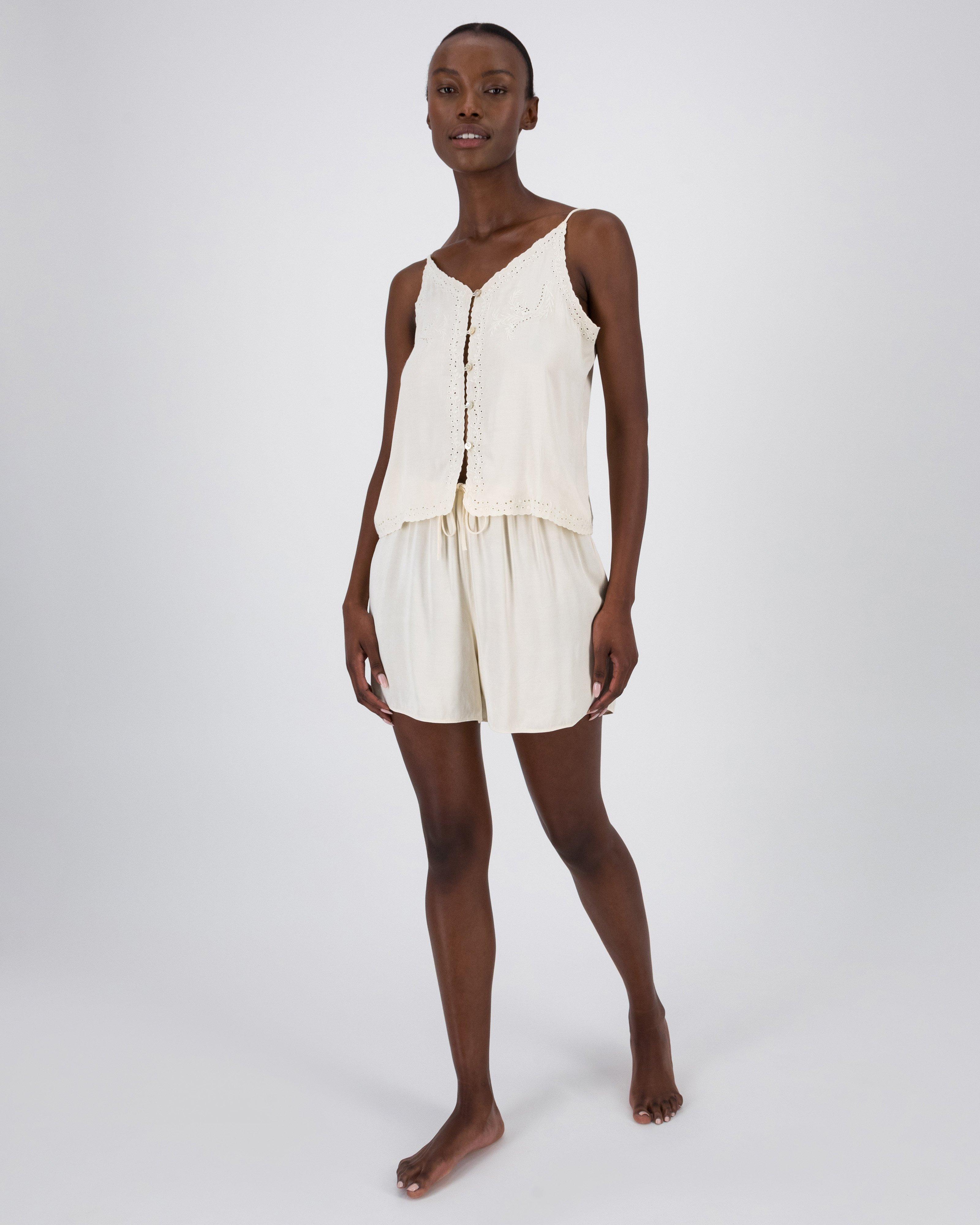 Em Luxe Cami Sleep Set -  Milk