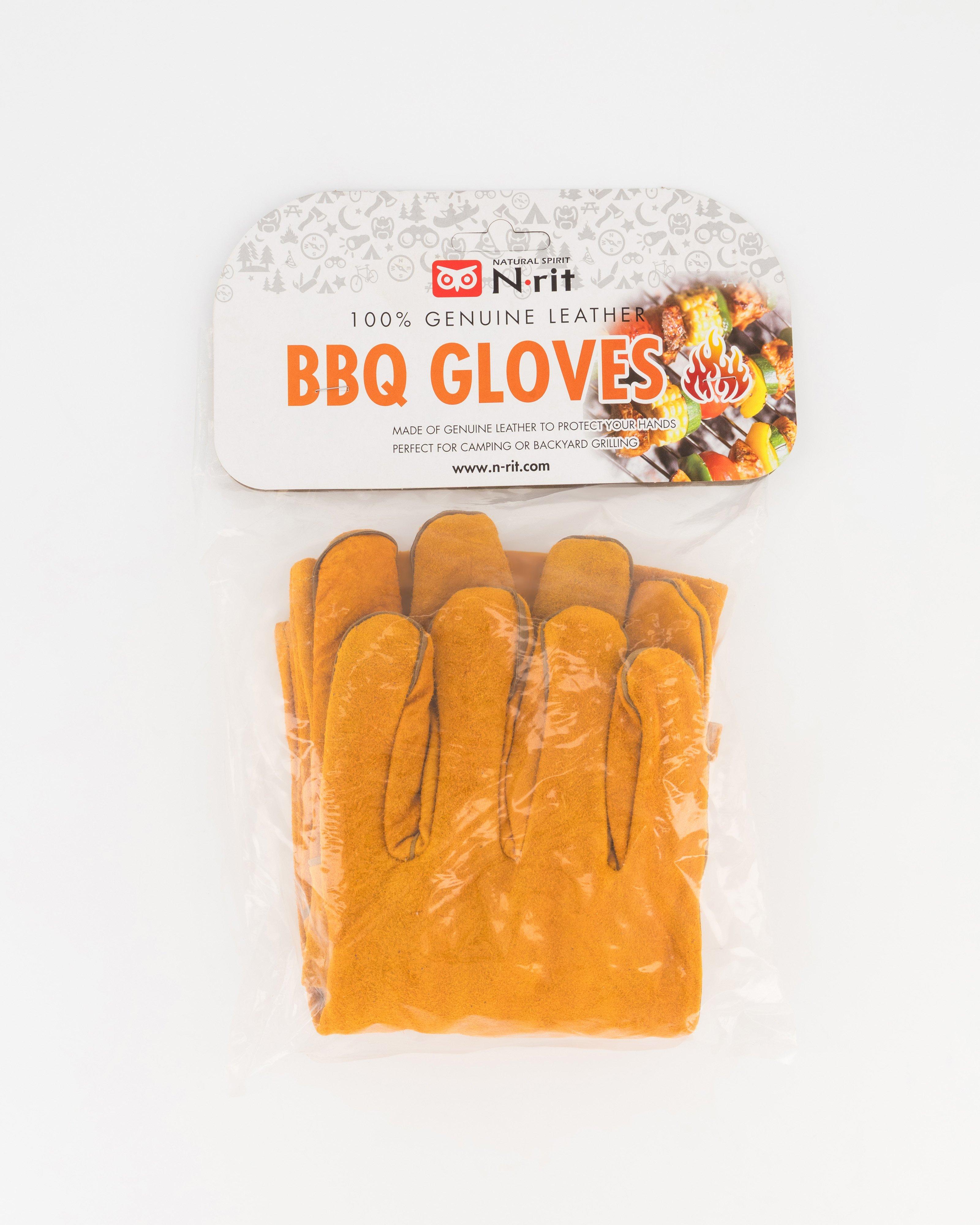 N-Rit BBQ Gloves  -  Brown