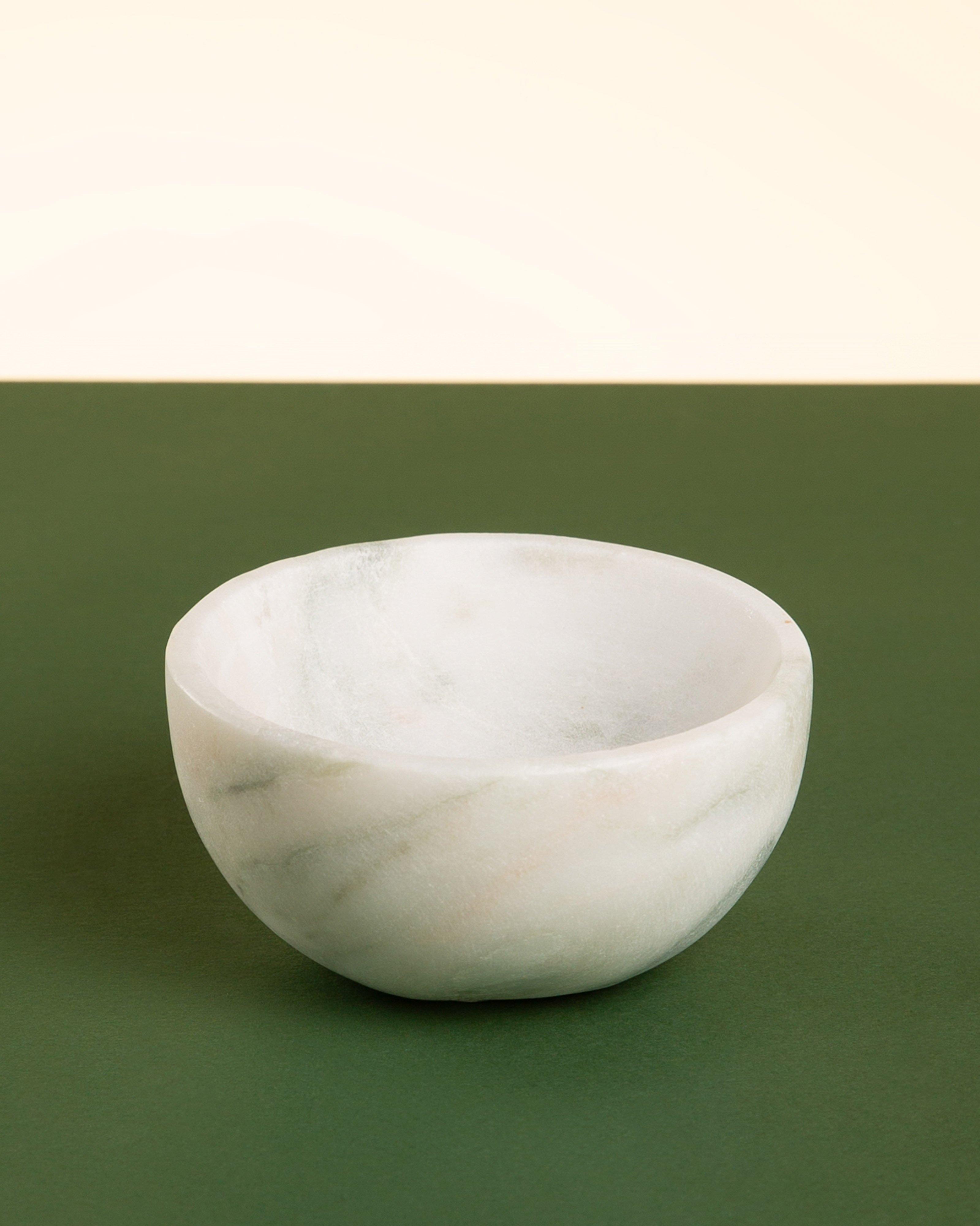 Paige Marble Tapas Bowl -  Green