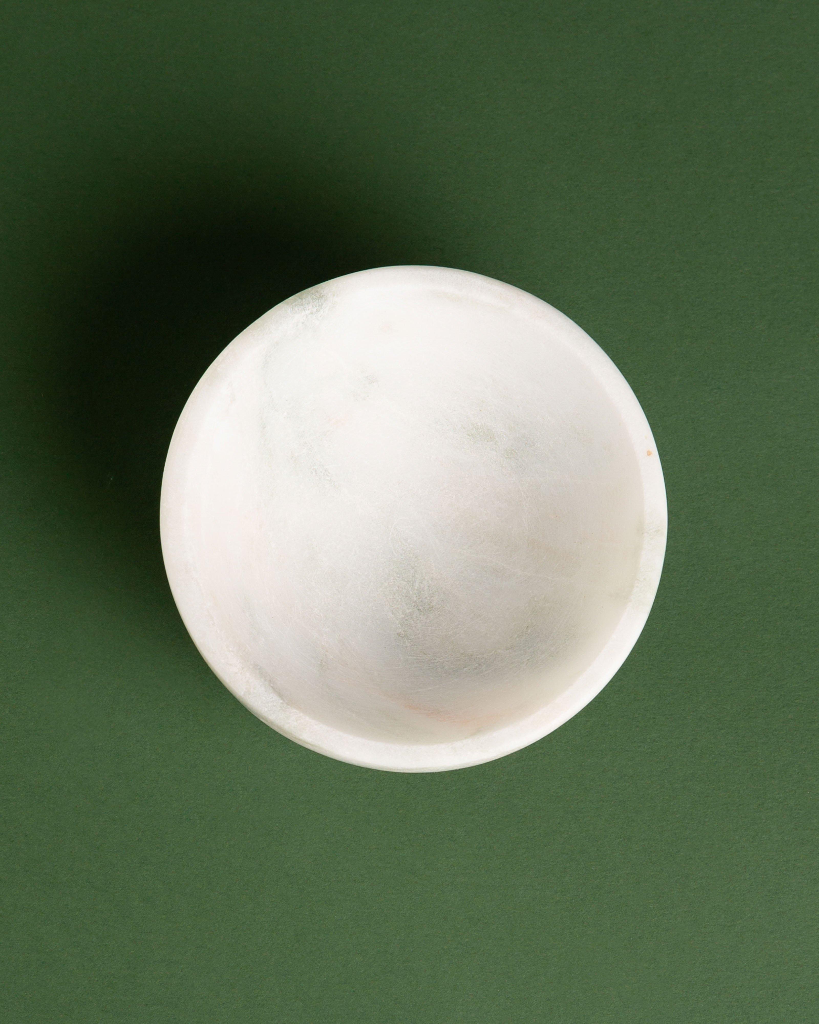 Paige Marble Tapas Bowl -  Green