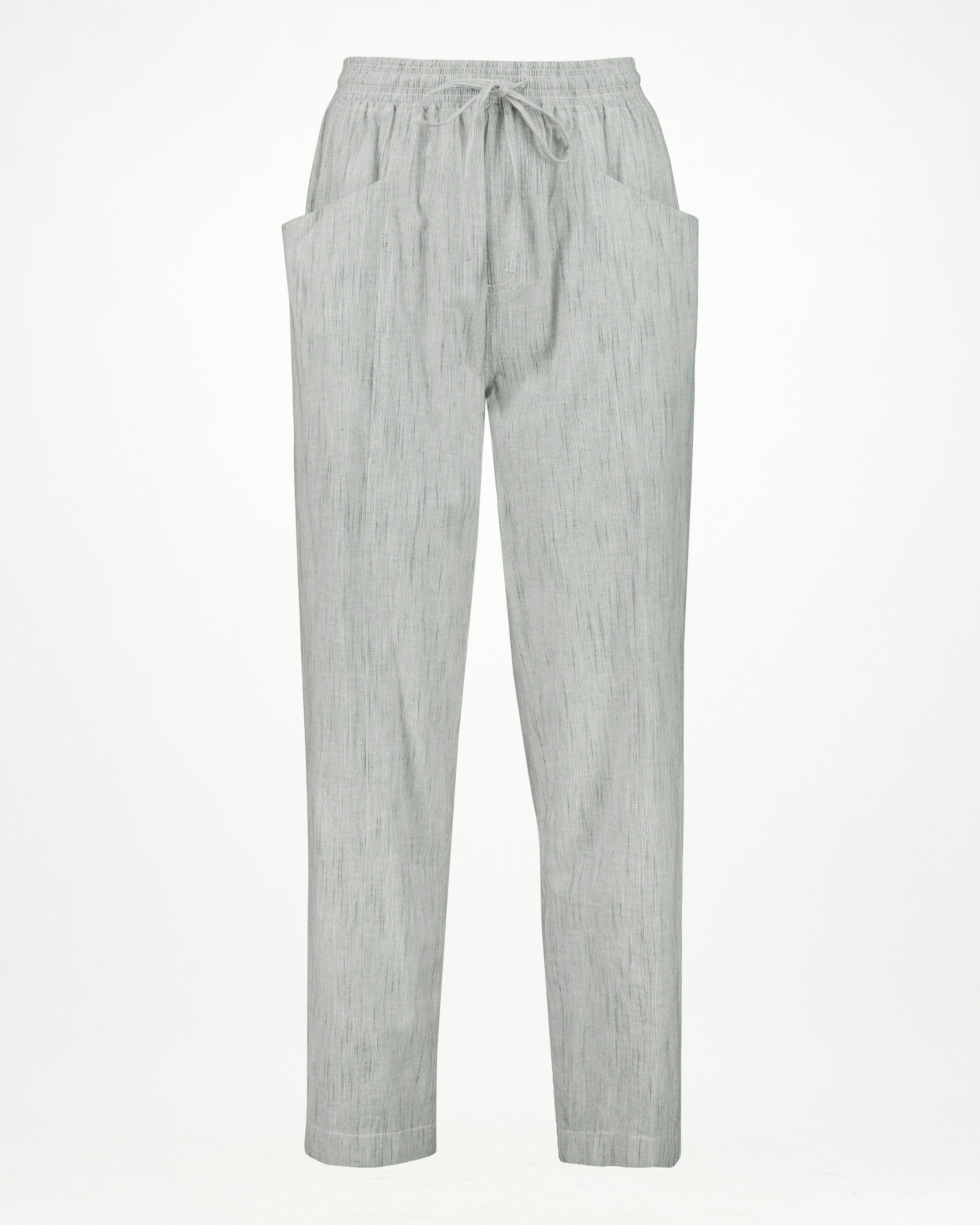 Rare Earth Women’s Hana Self Stripe Pants -  Chocolate