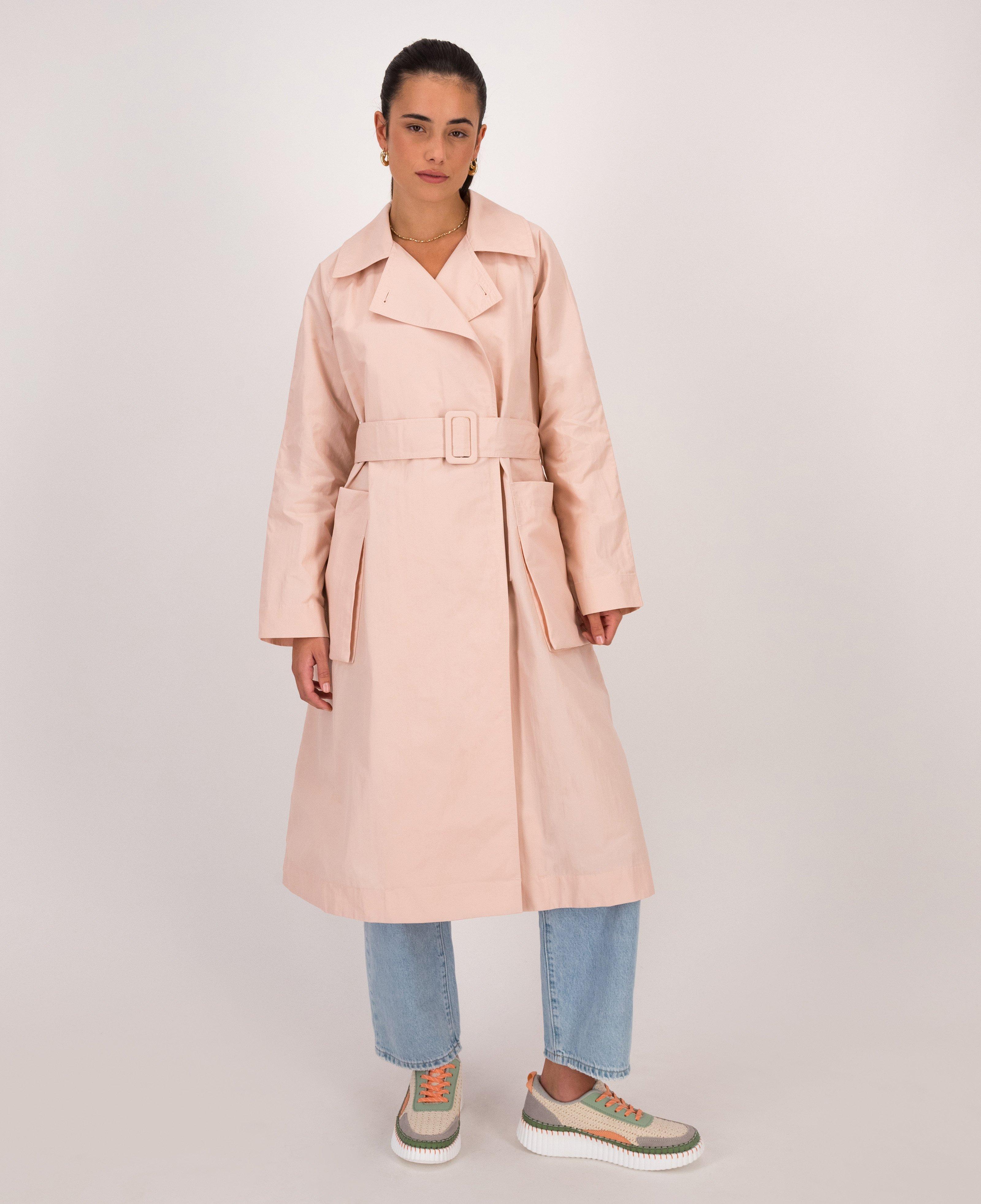 Tony Trench Coat -  Pink