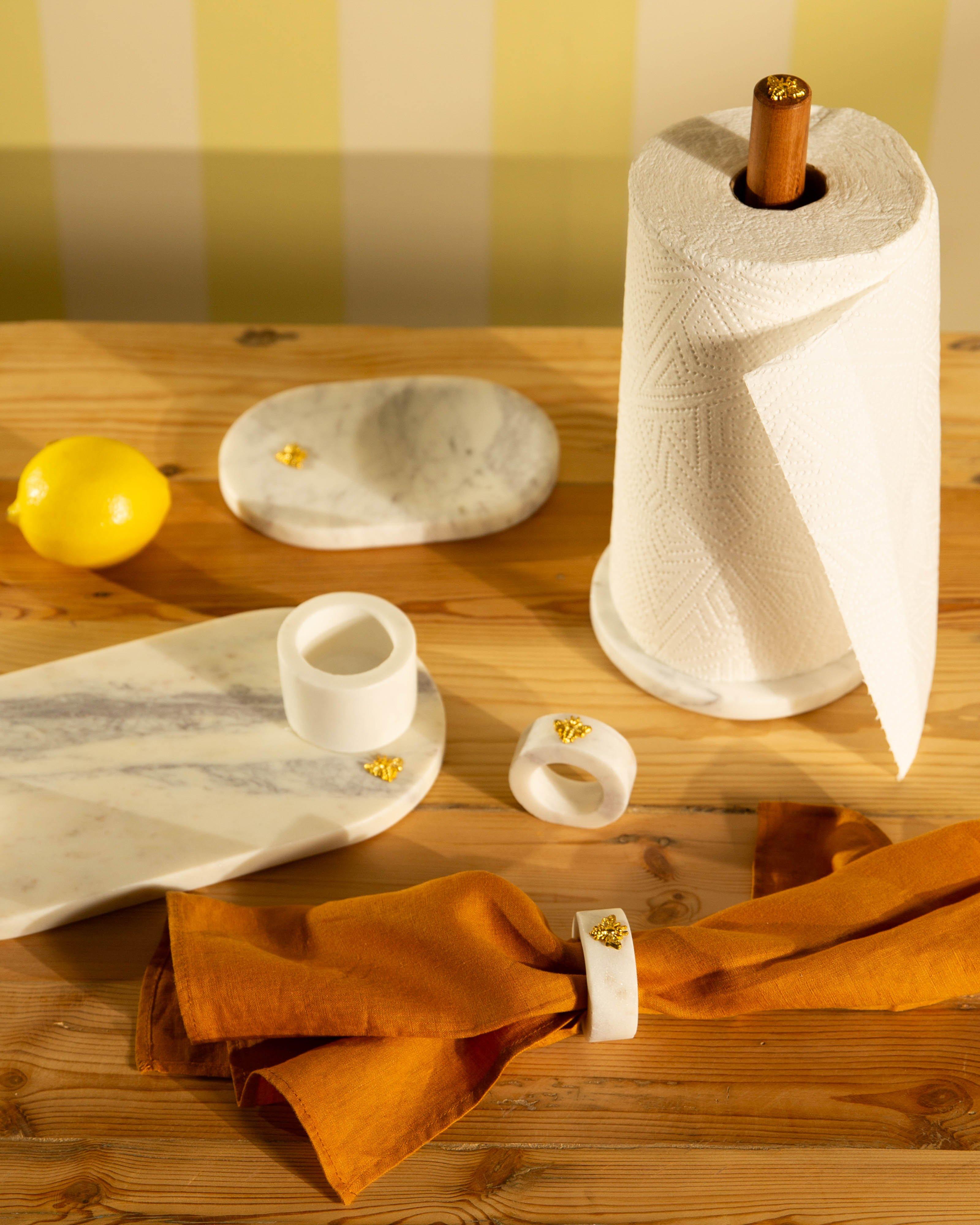 Maisie Tapas Bowl and Board Set -  White