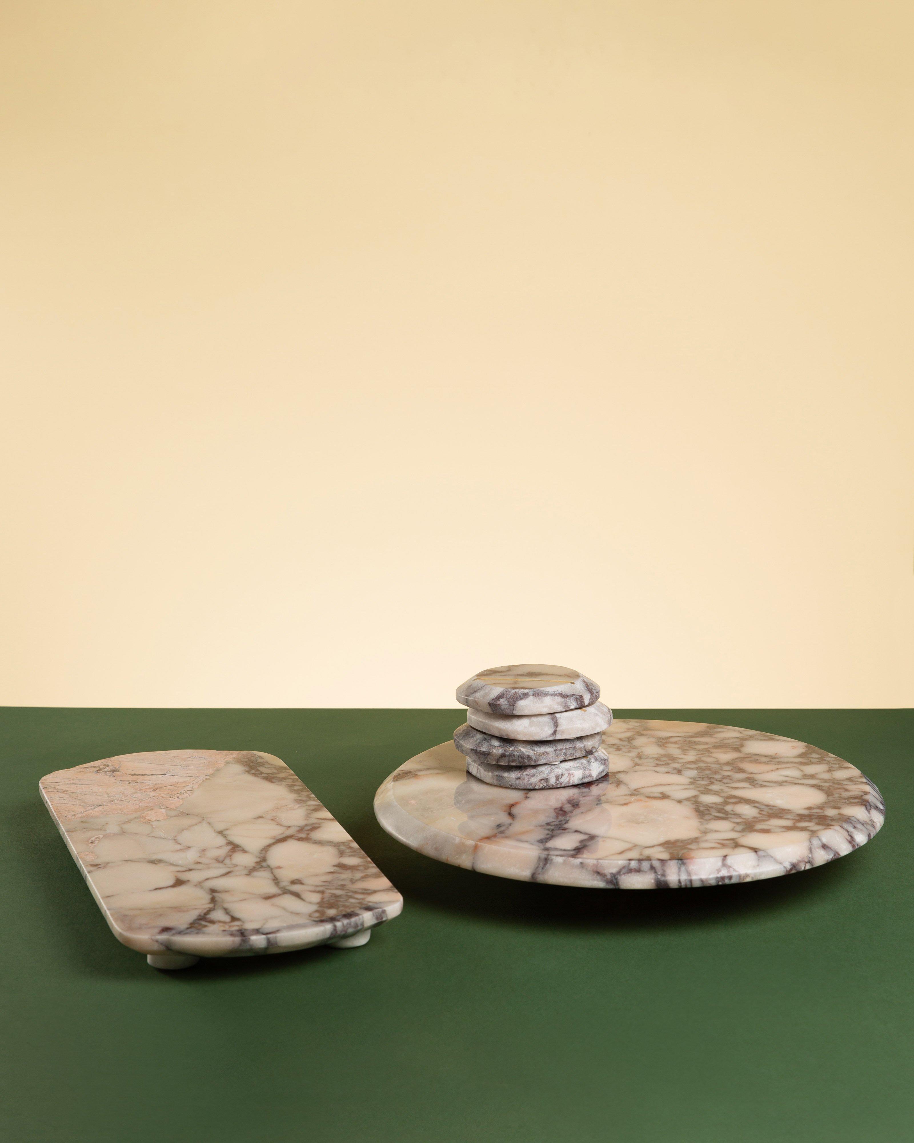 Valentino Lazy Susan -  White