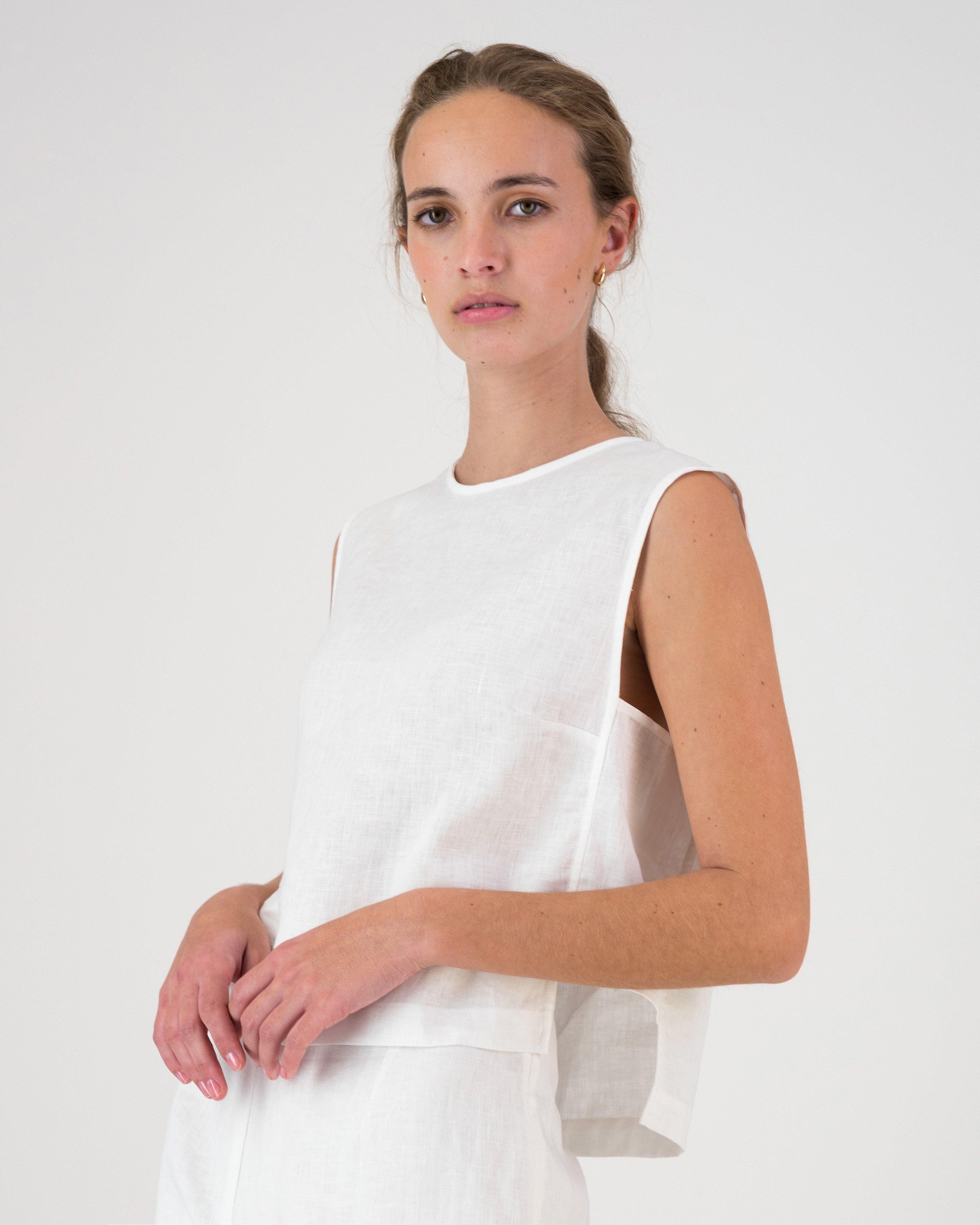 Kioni Top -  White