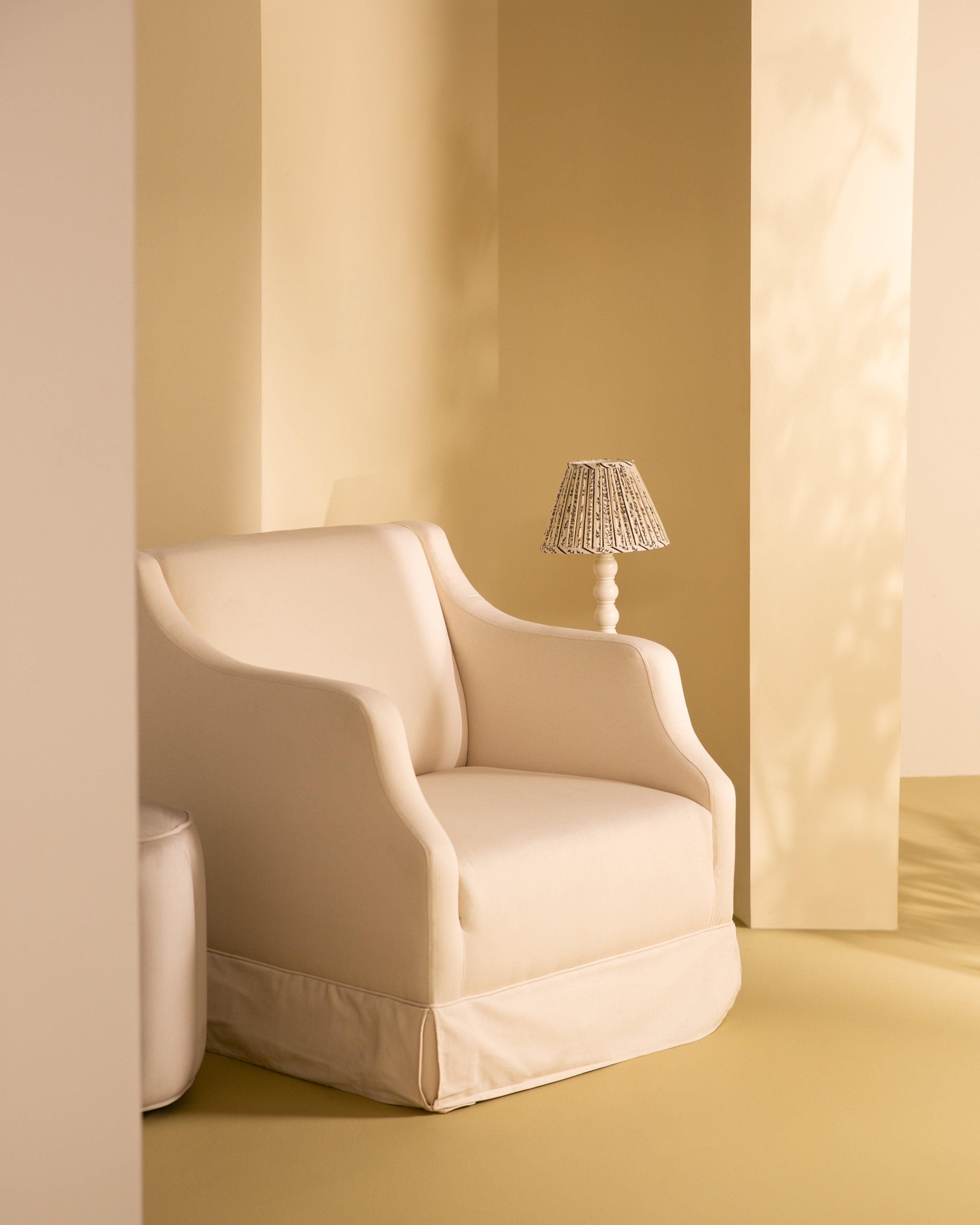 Gia Single Seater Couch -  Stone