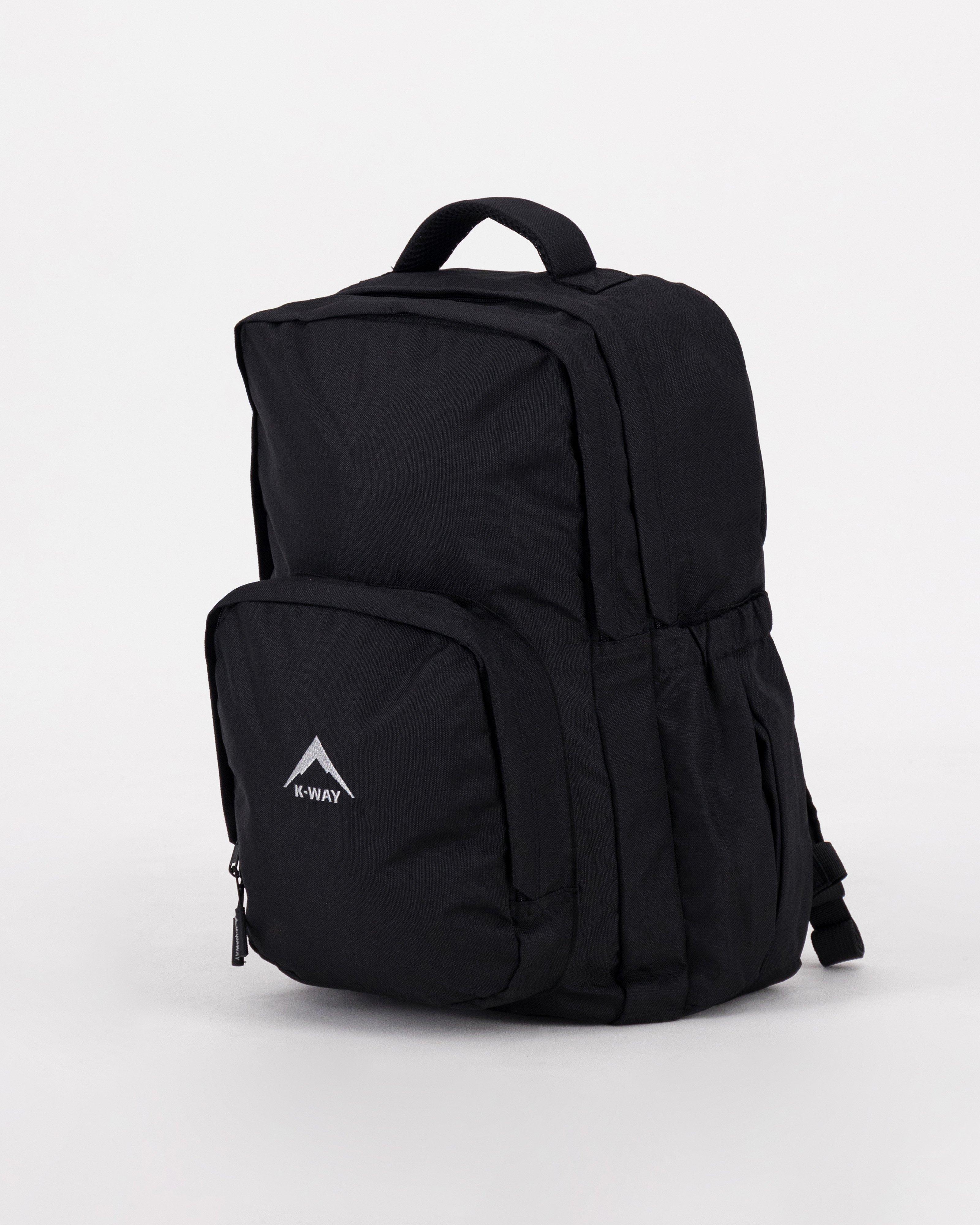 K-Way 35L Campus Backpack -  Black