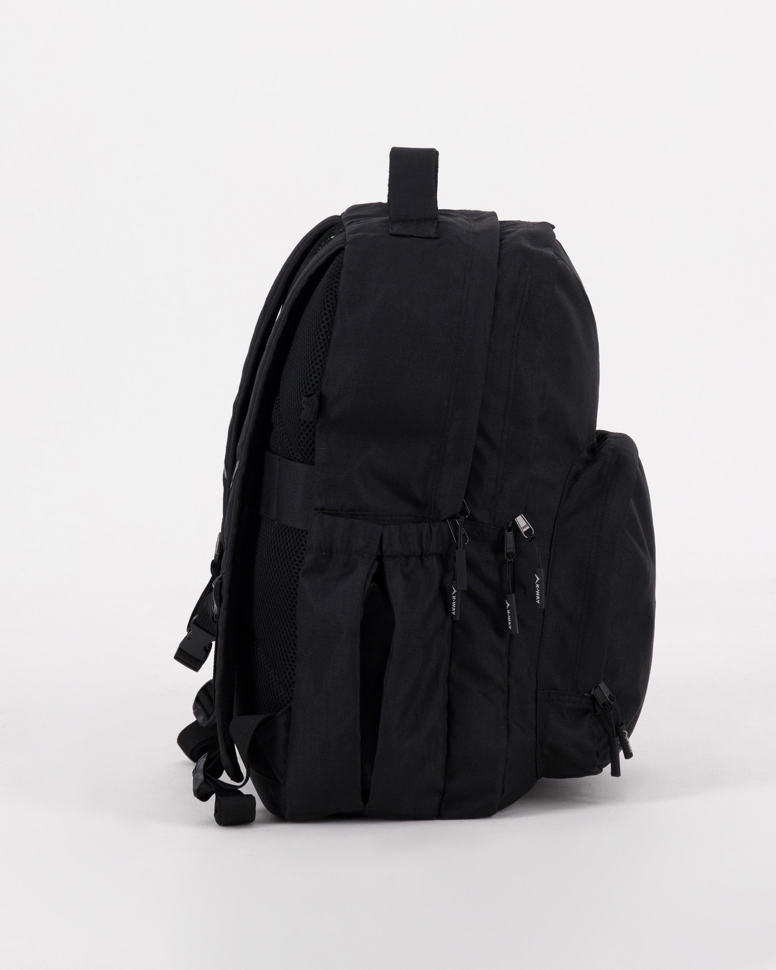 K-Way 35L Campus Backpack -  Black