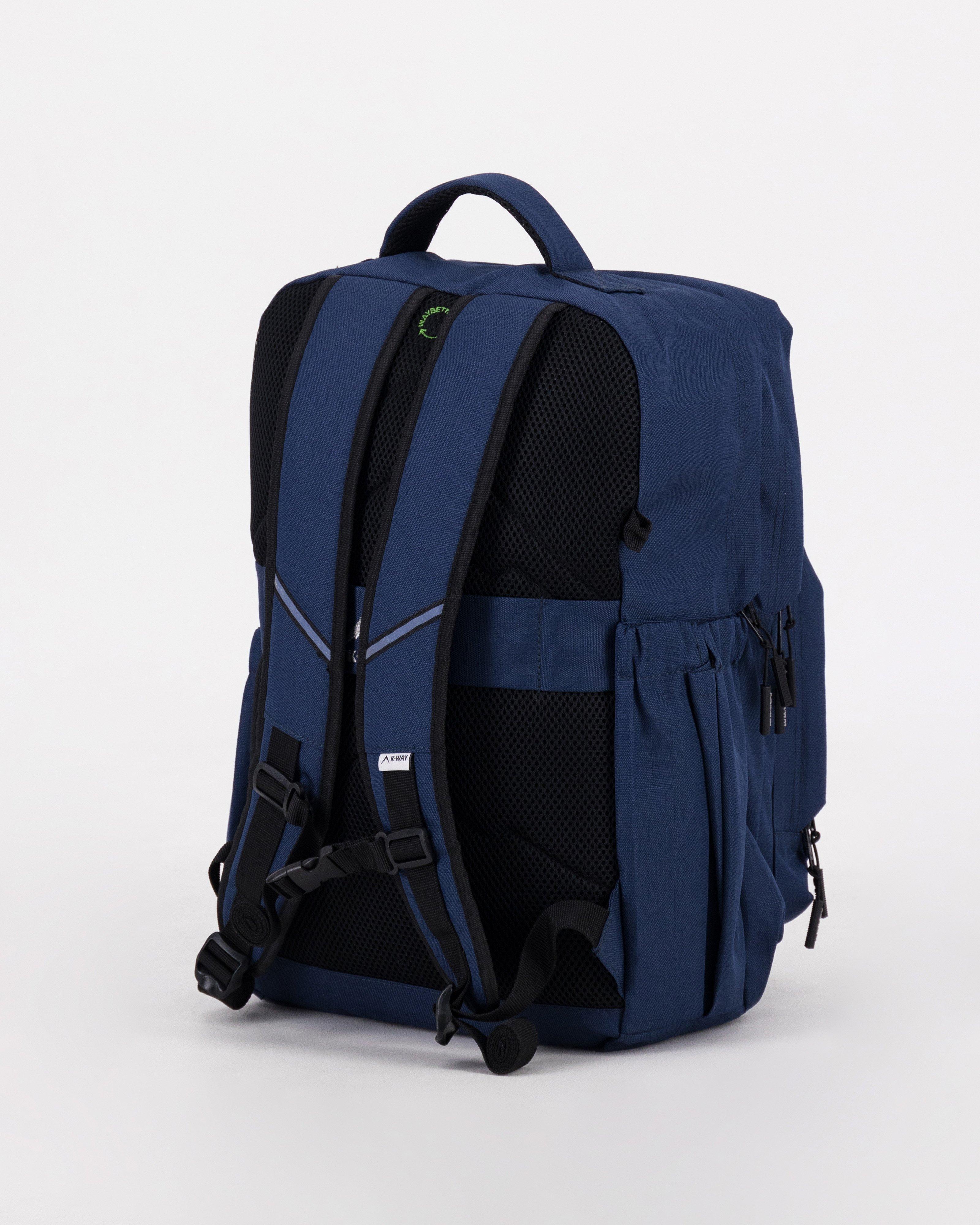 K-Way 35L Campus Backpack -  Navy