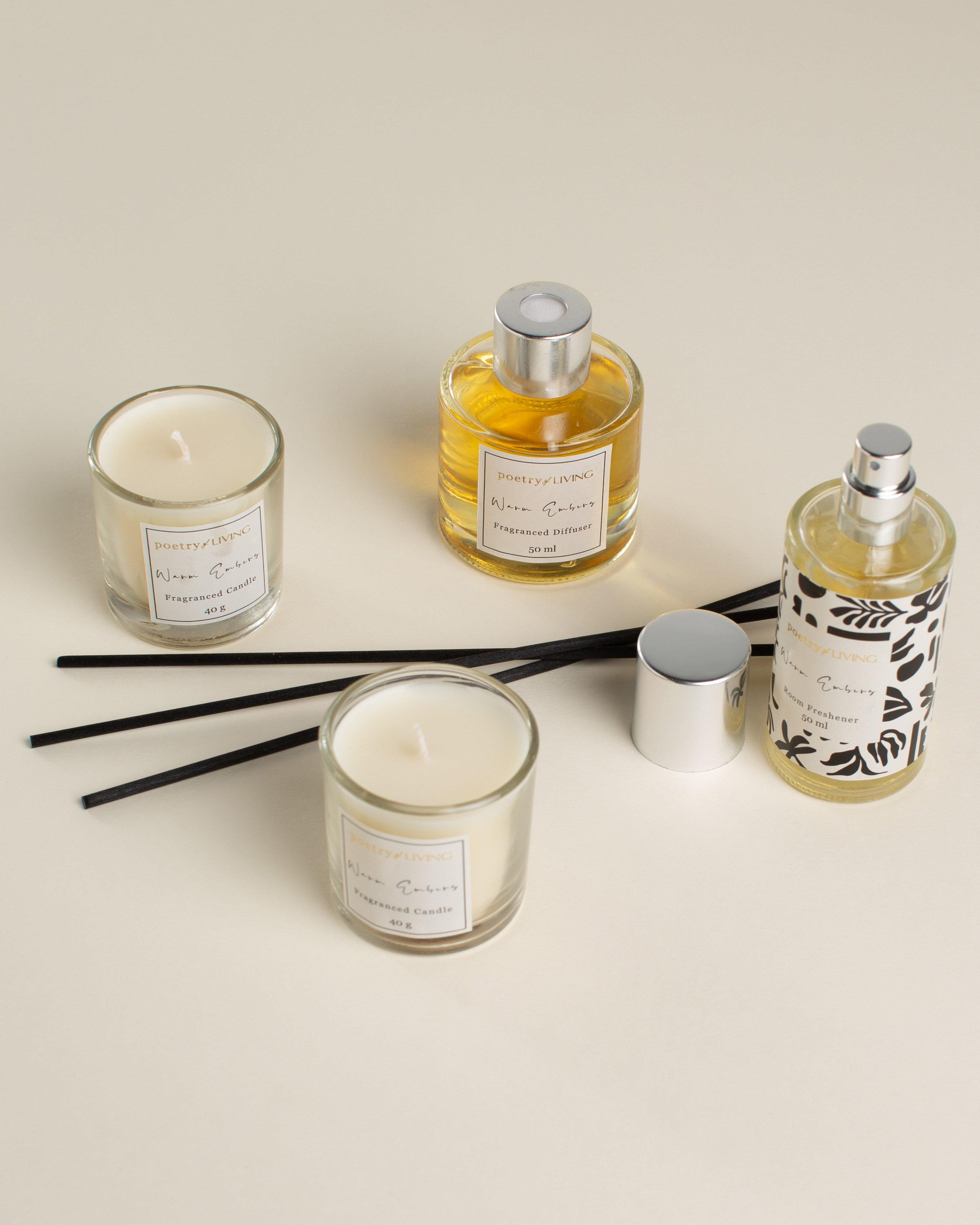 Olivia Candle and Fragrance Gift Set -  Assorted