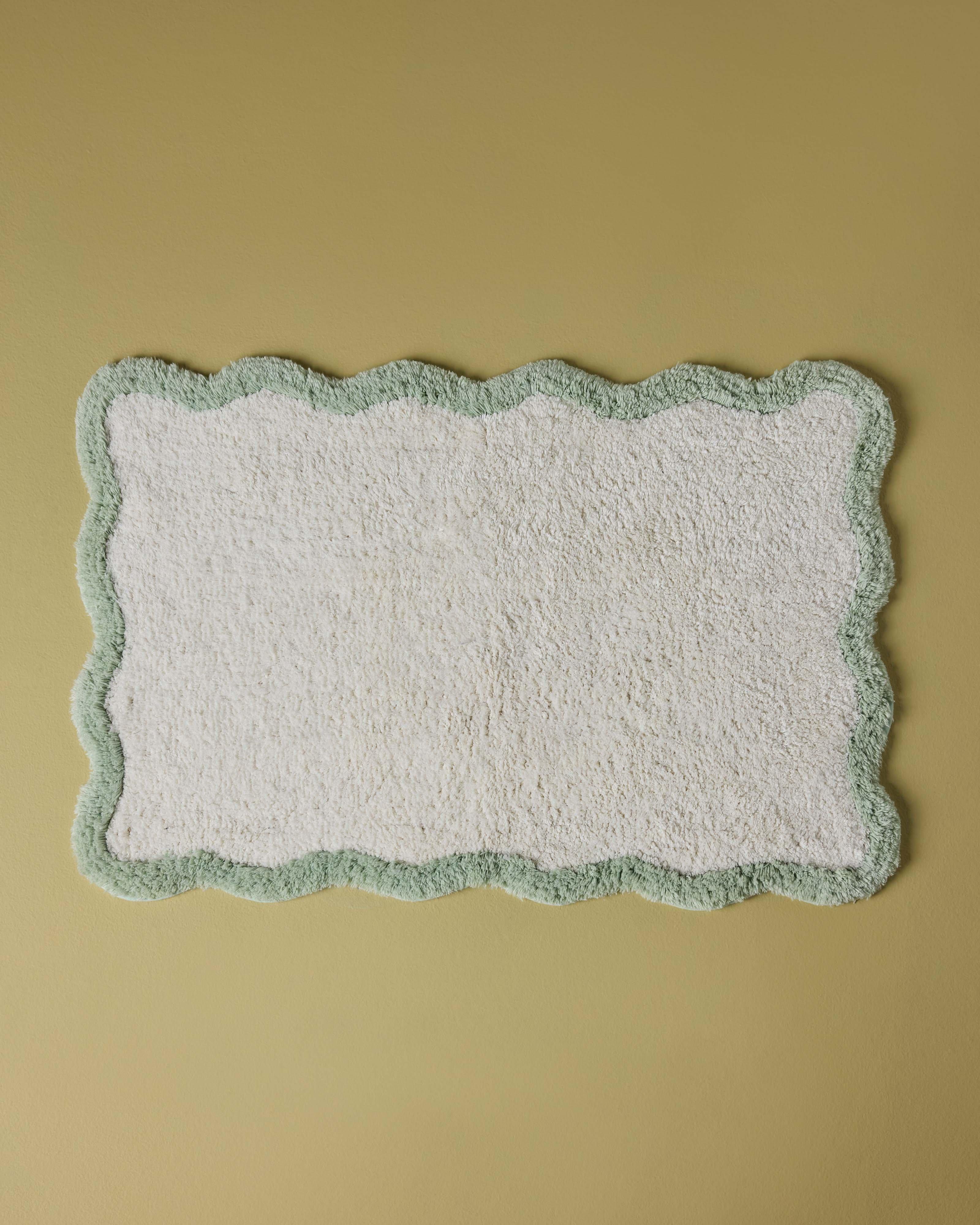 Lucy Scallop Bathmat -  Sage