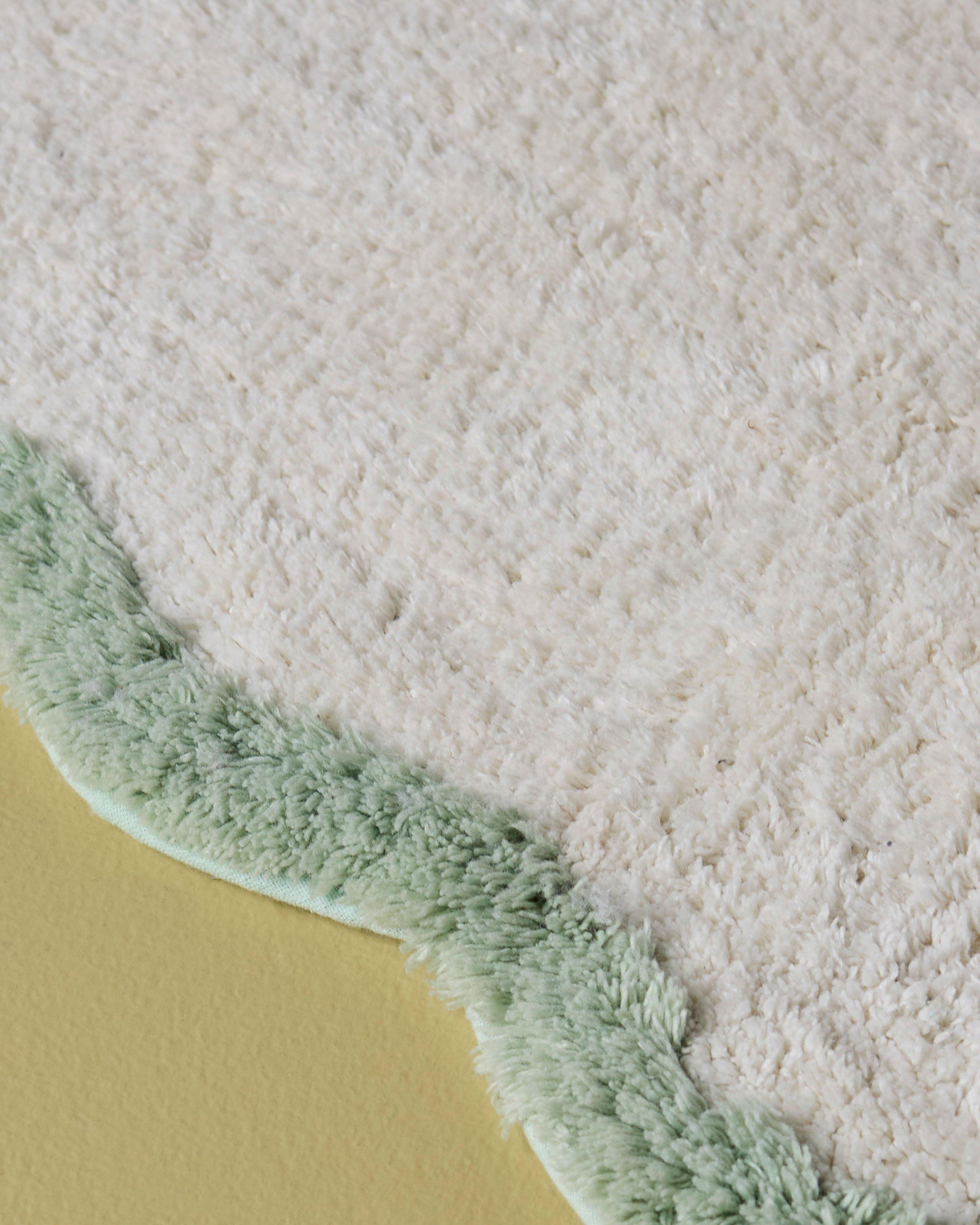 Lucy Scallop Bathmat -  Sage