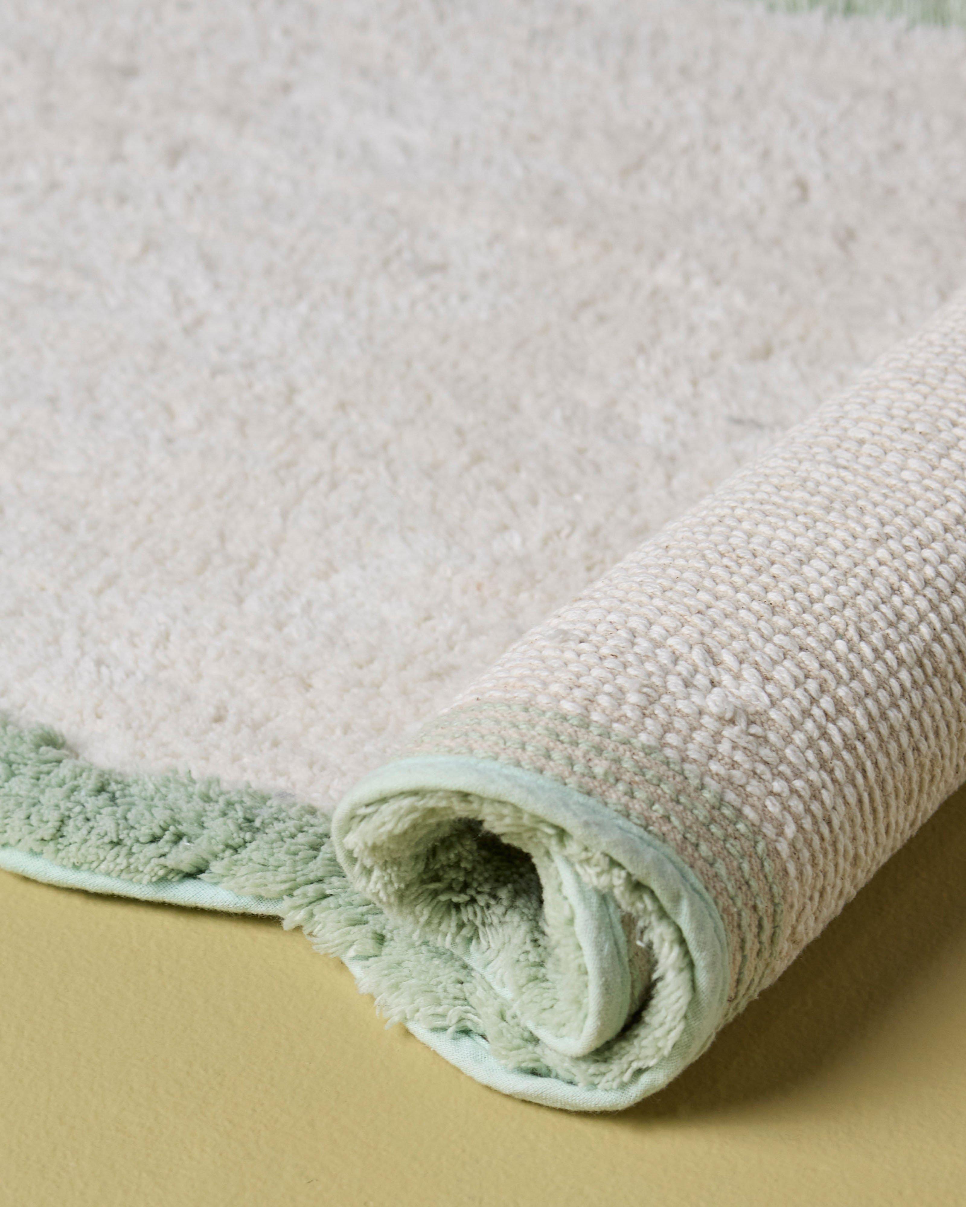 Lucy Scallop Bathmat -  Sage