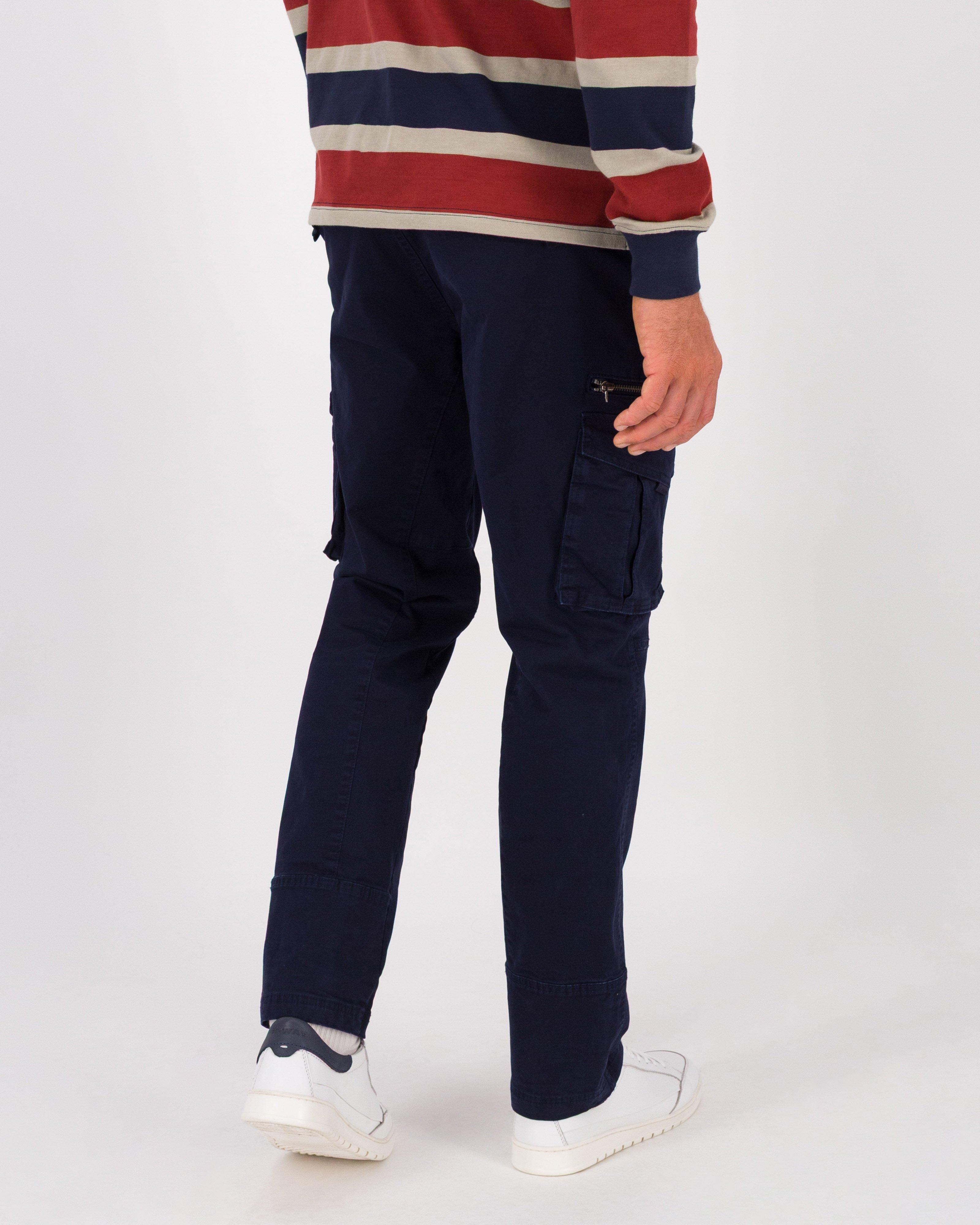 K-Way Elements Men's Jax Utility Workwear Pants -  Navy