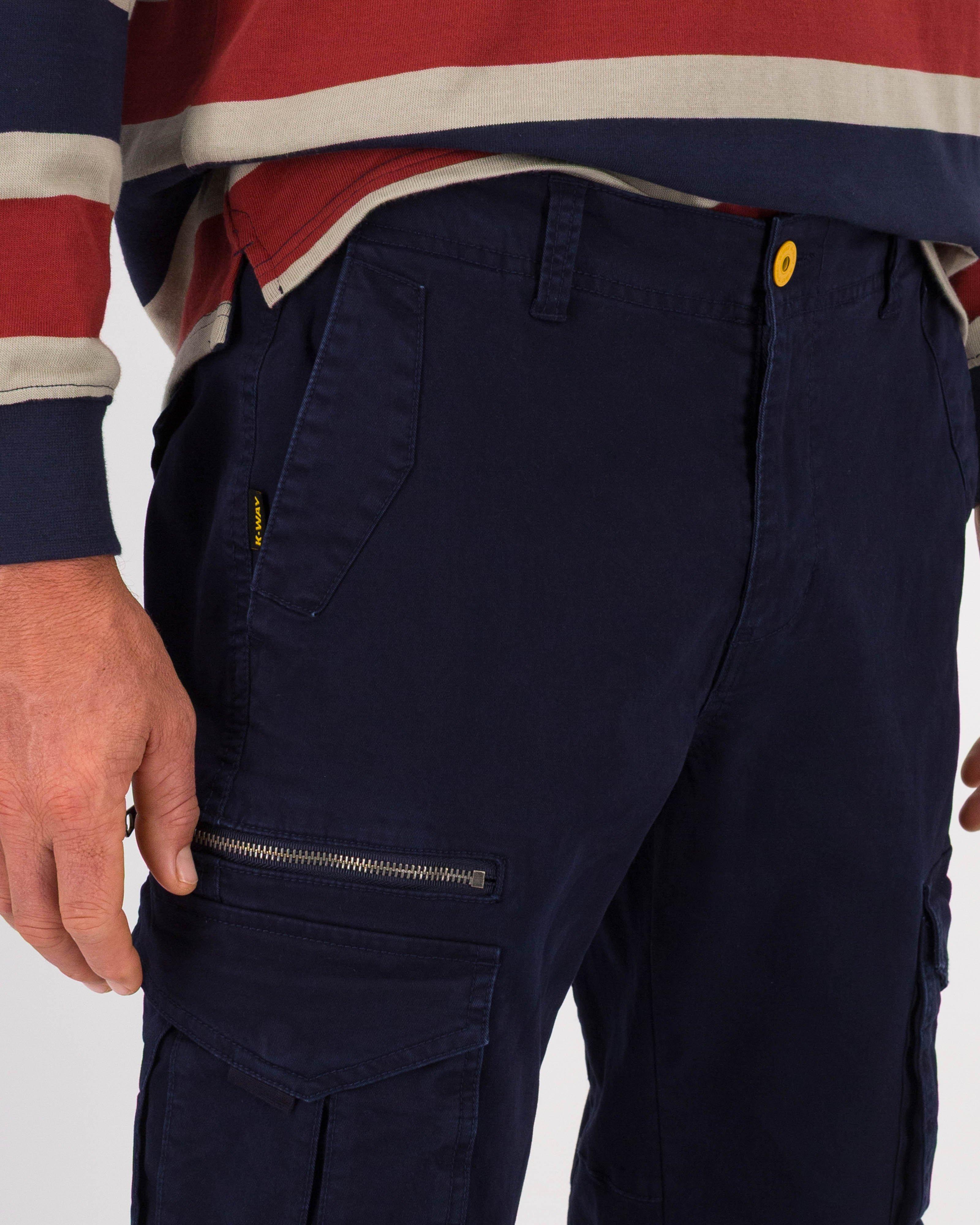 K-Way Elements Men's Jax Utility Workwear Pants -  Navy