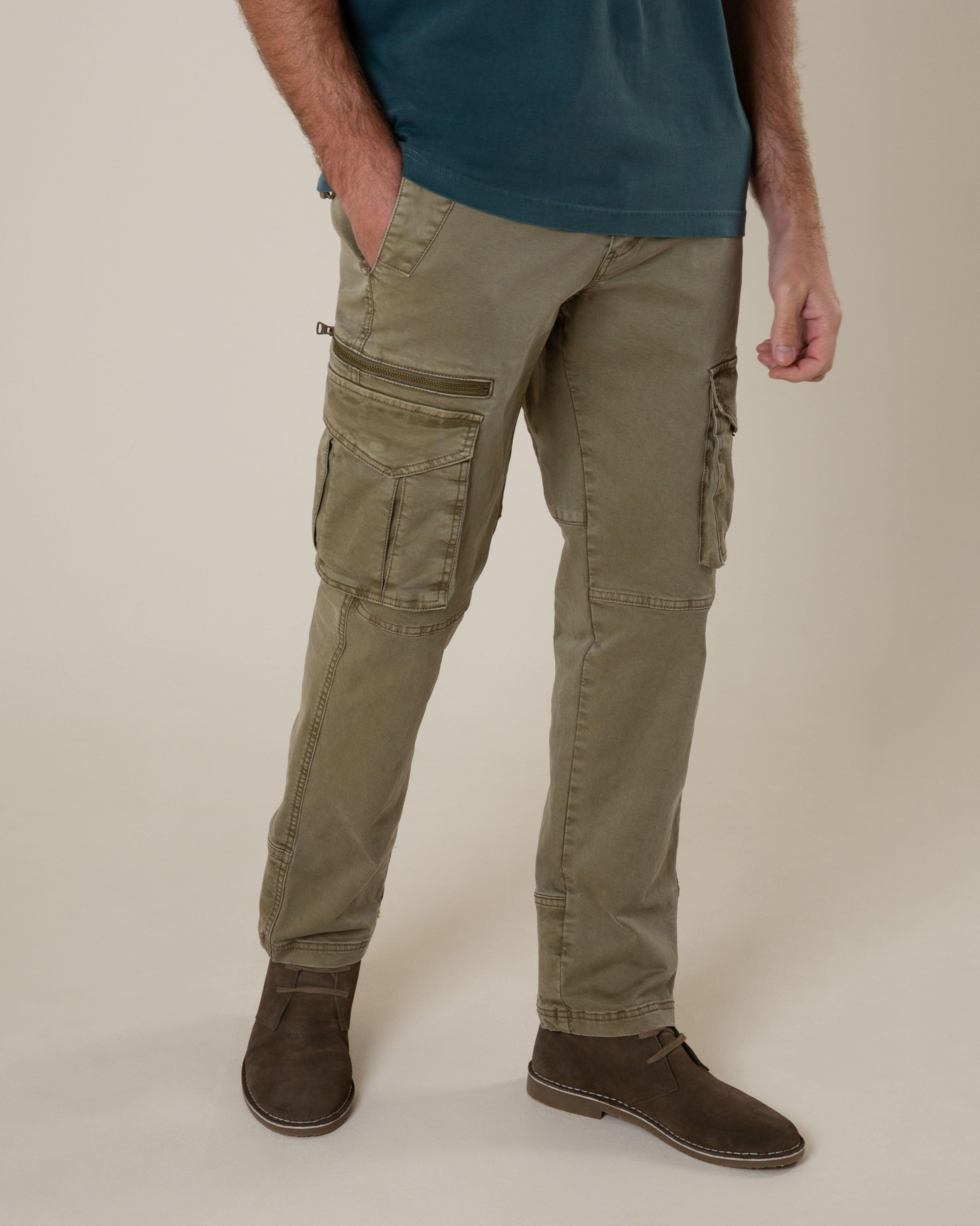 K-Way Elements Men's Jax Utility Workwear Pants -  Fatigue