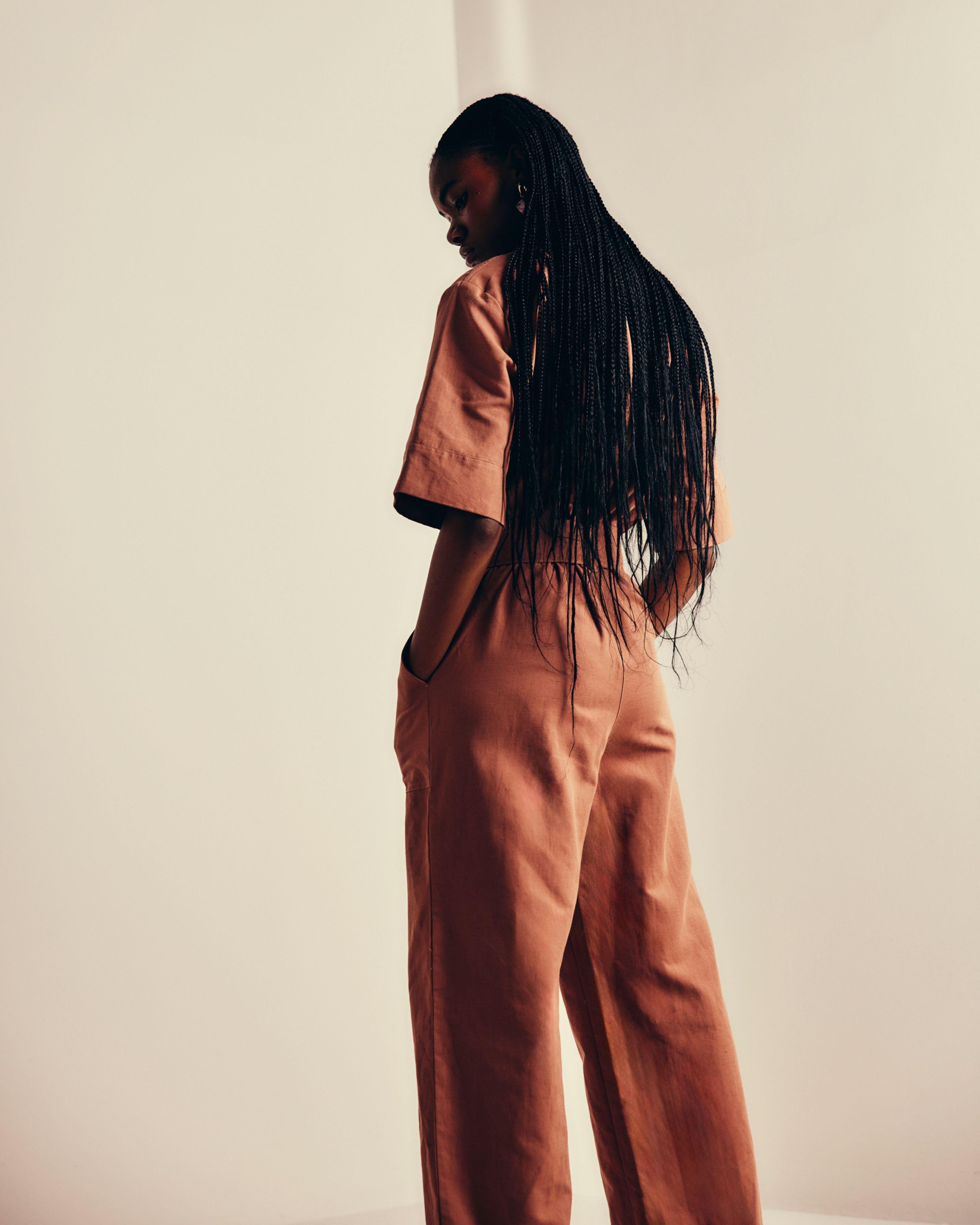 Celeste Jumpsuit -  Brown